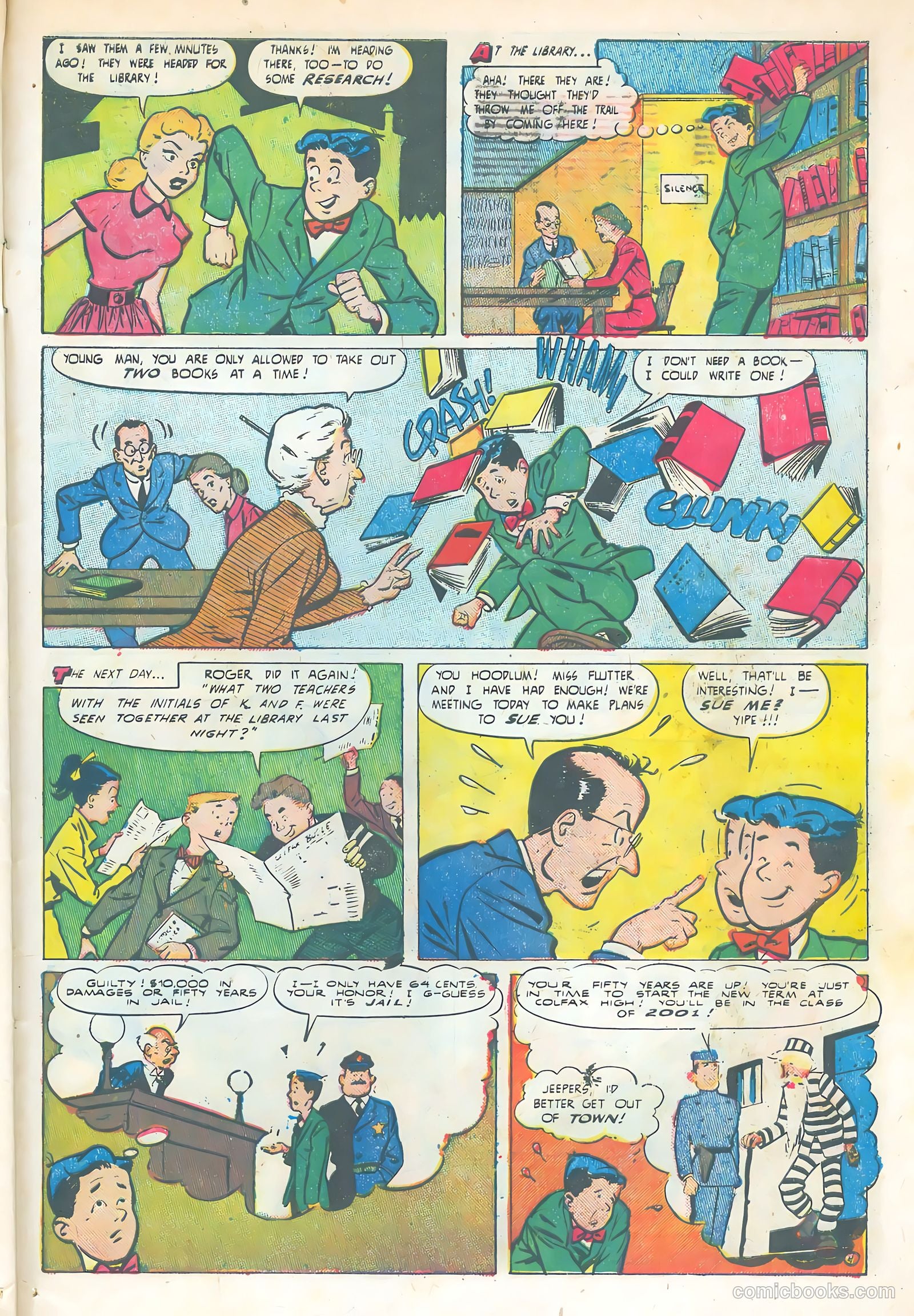 Roger Dodger #5 (1952) — page 31 of 36