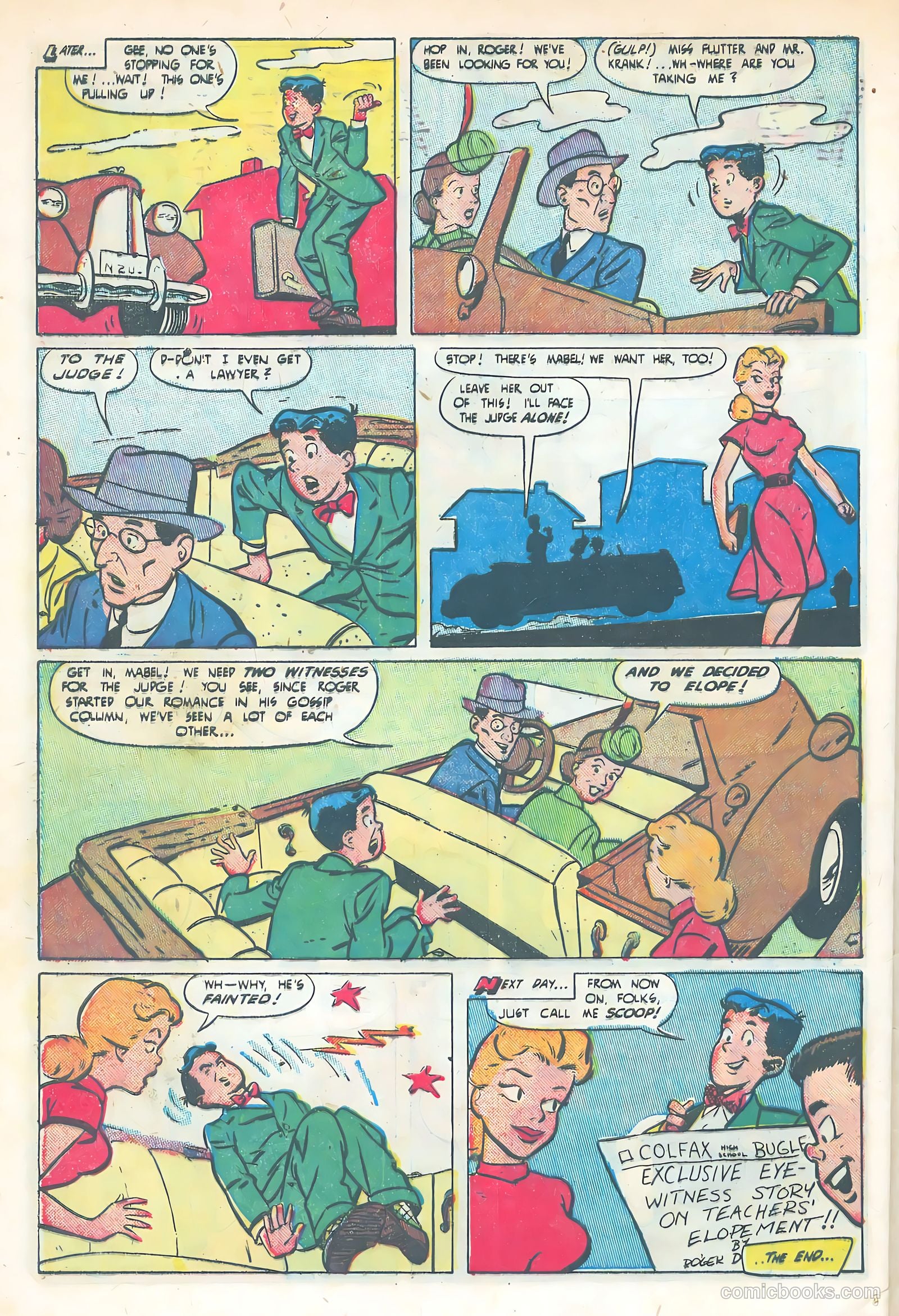 Roger Dodger #5 (1952) — page 32 of 36