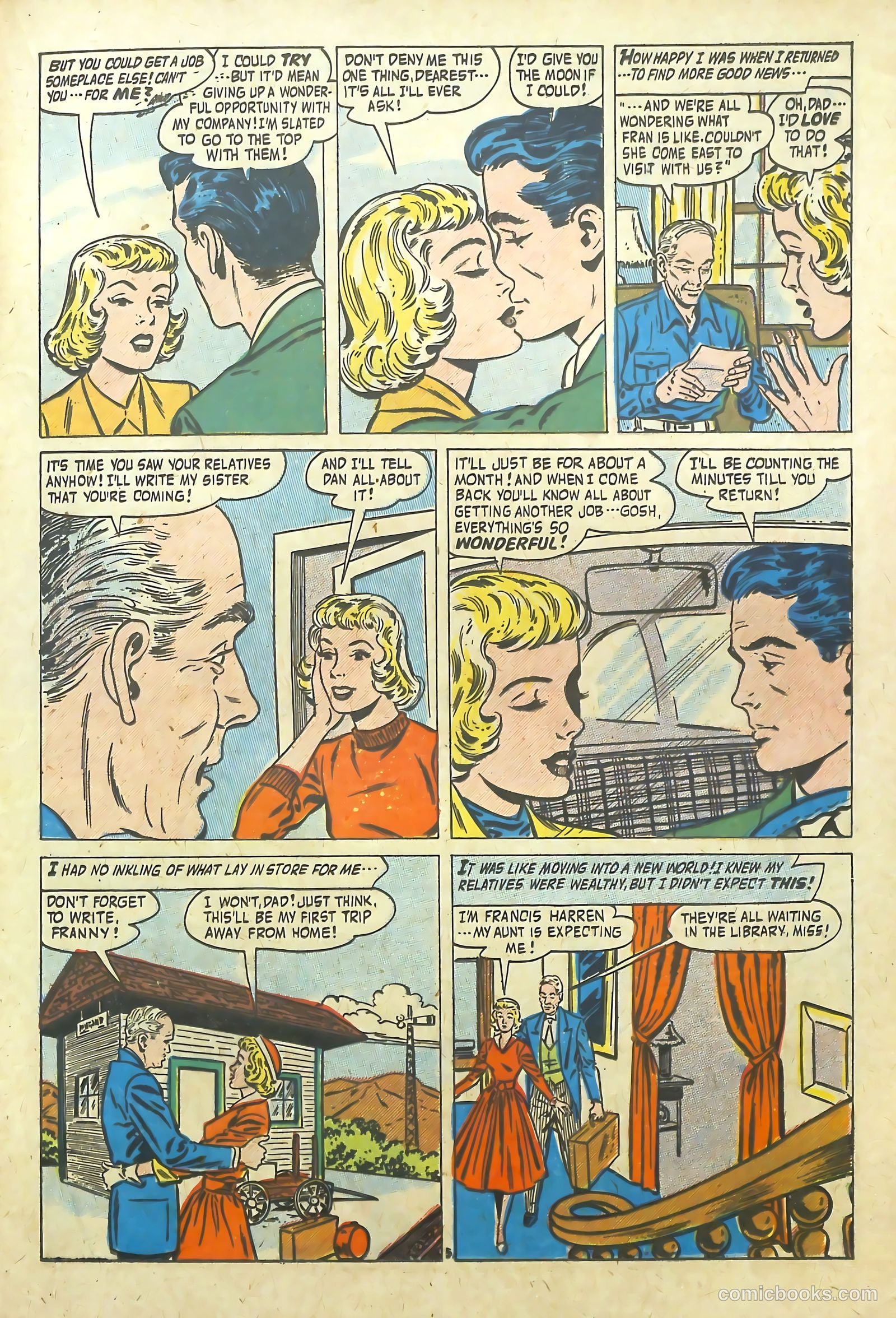 Romantic Adventure Library #68 (1962) — page 21 of 36