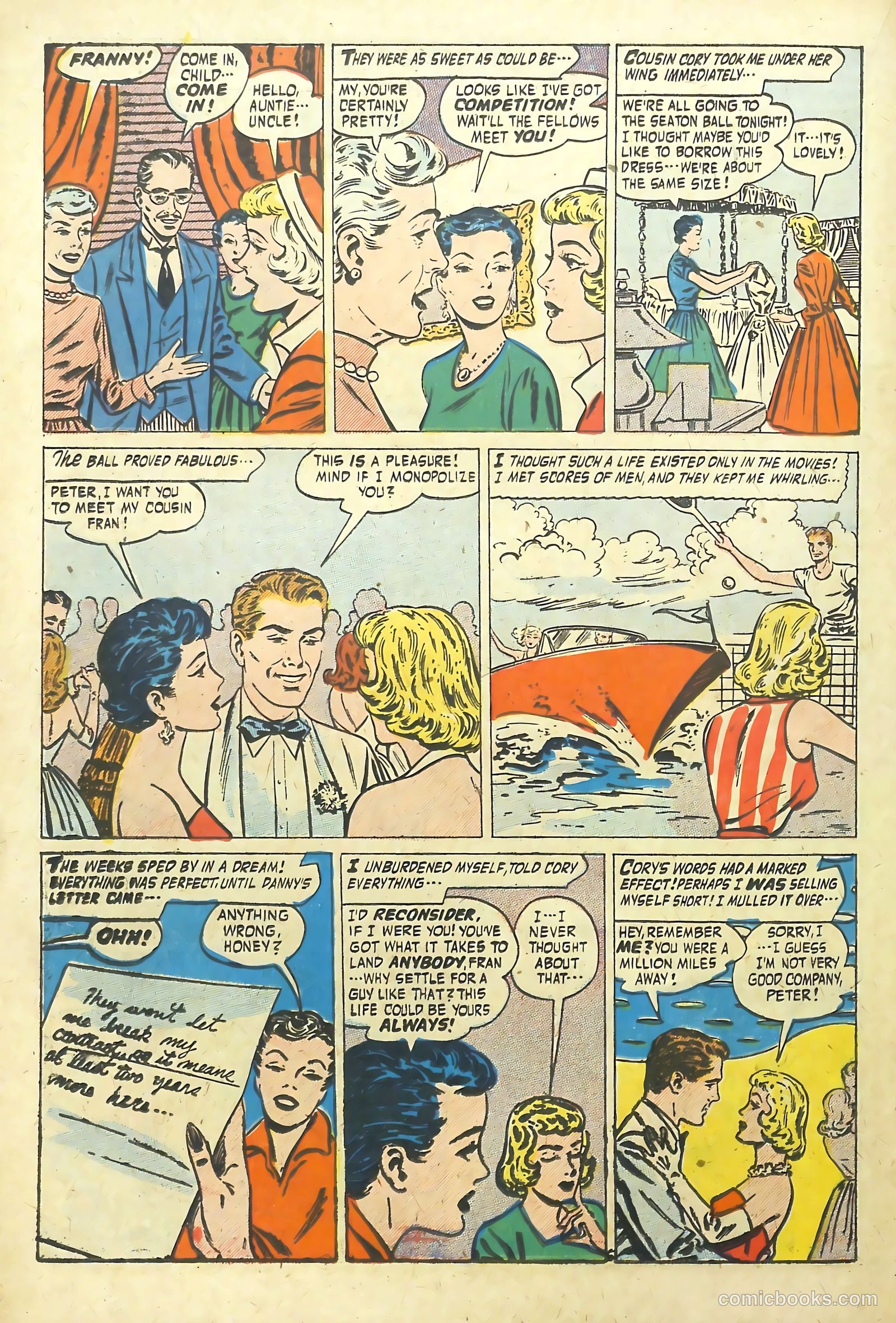 Romantic Adventure Library #68 (1962) — page 22 of 36