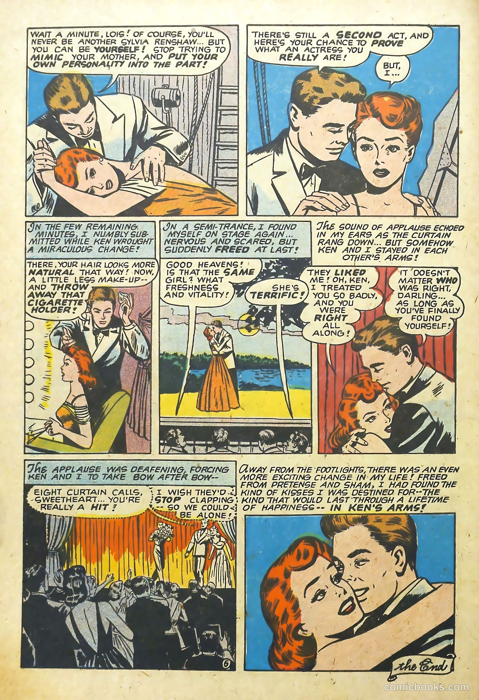 Romantic Adventure Library #68 (1962) — page 32 of 36