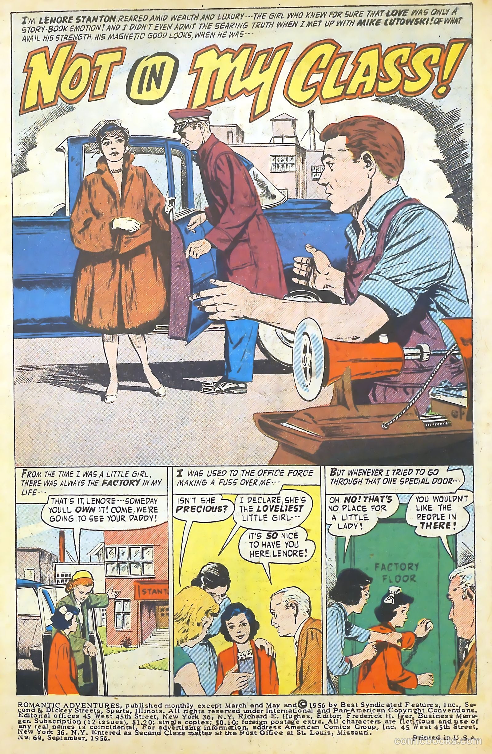 Romantic Adventure Library #69 (1962) — page 3 of 36