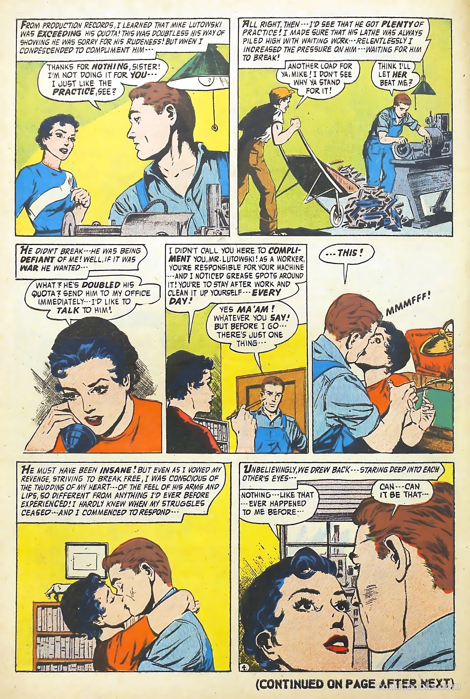 Romantic Adventure Library #69 (1962) — page 6 of 36