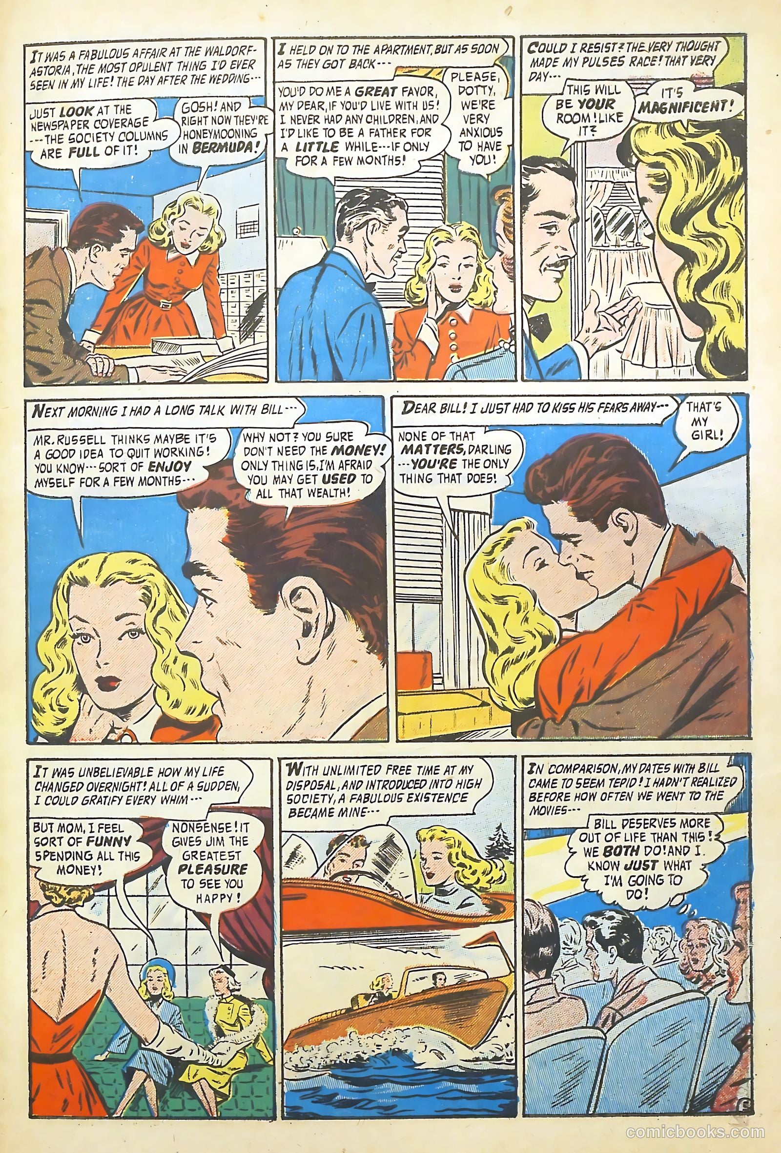 Romantic Adventure Library #69 (1962) — page 31 of 36
