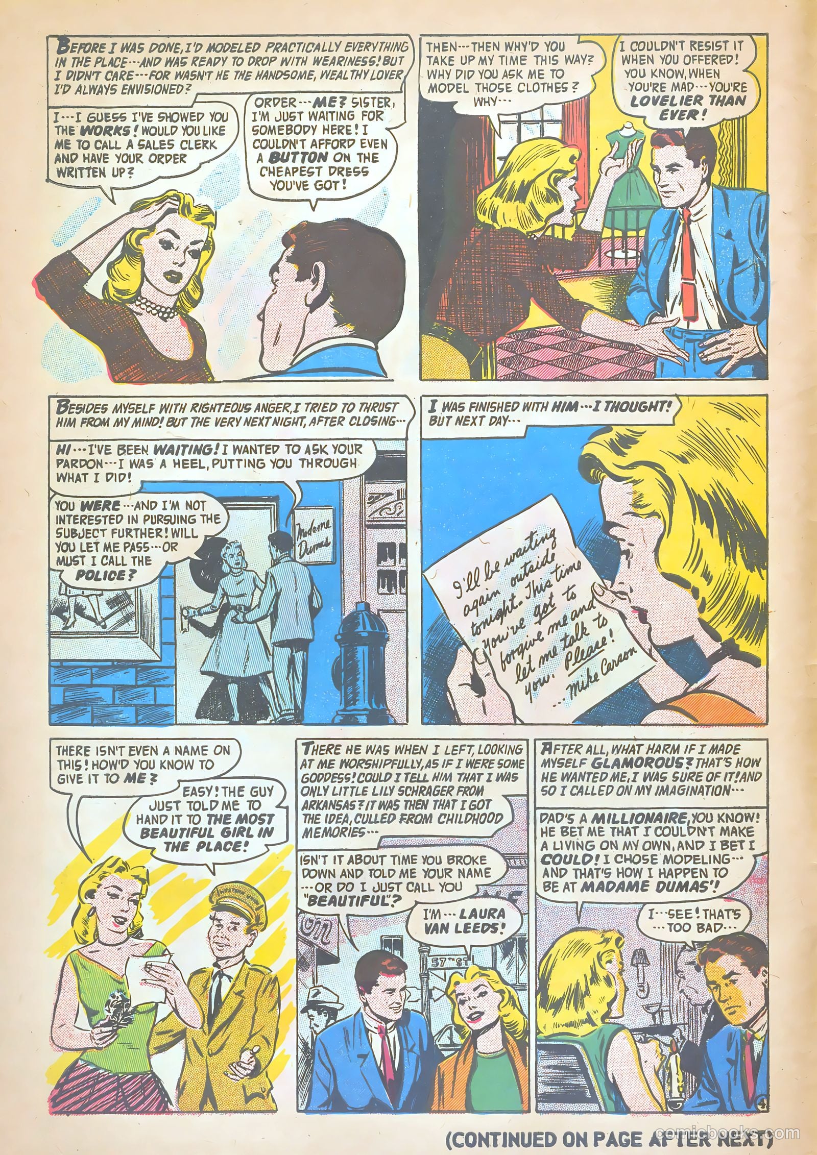 Romantic Adventure Library #71 (1963) — page 6 of 36