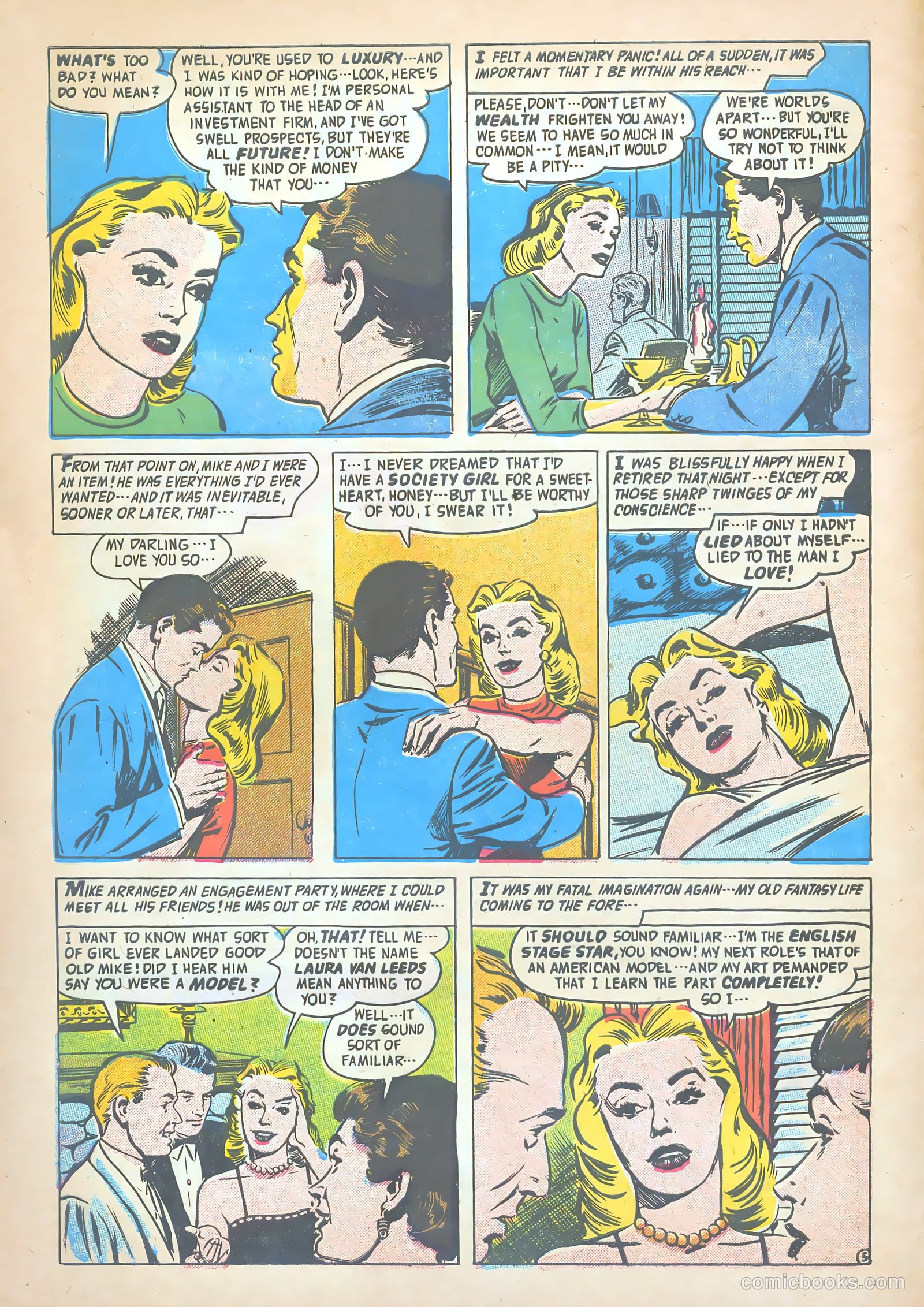 Romantic Adventure Library #71 (1963) — page 8 of 36