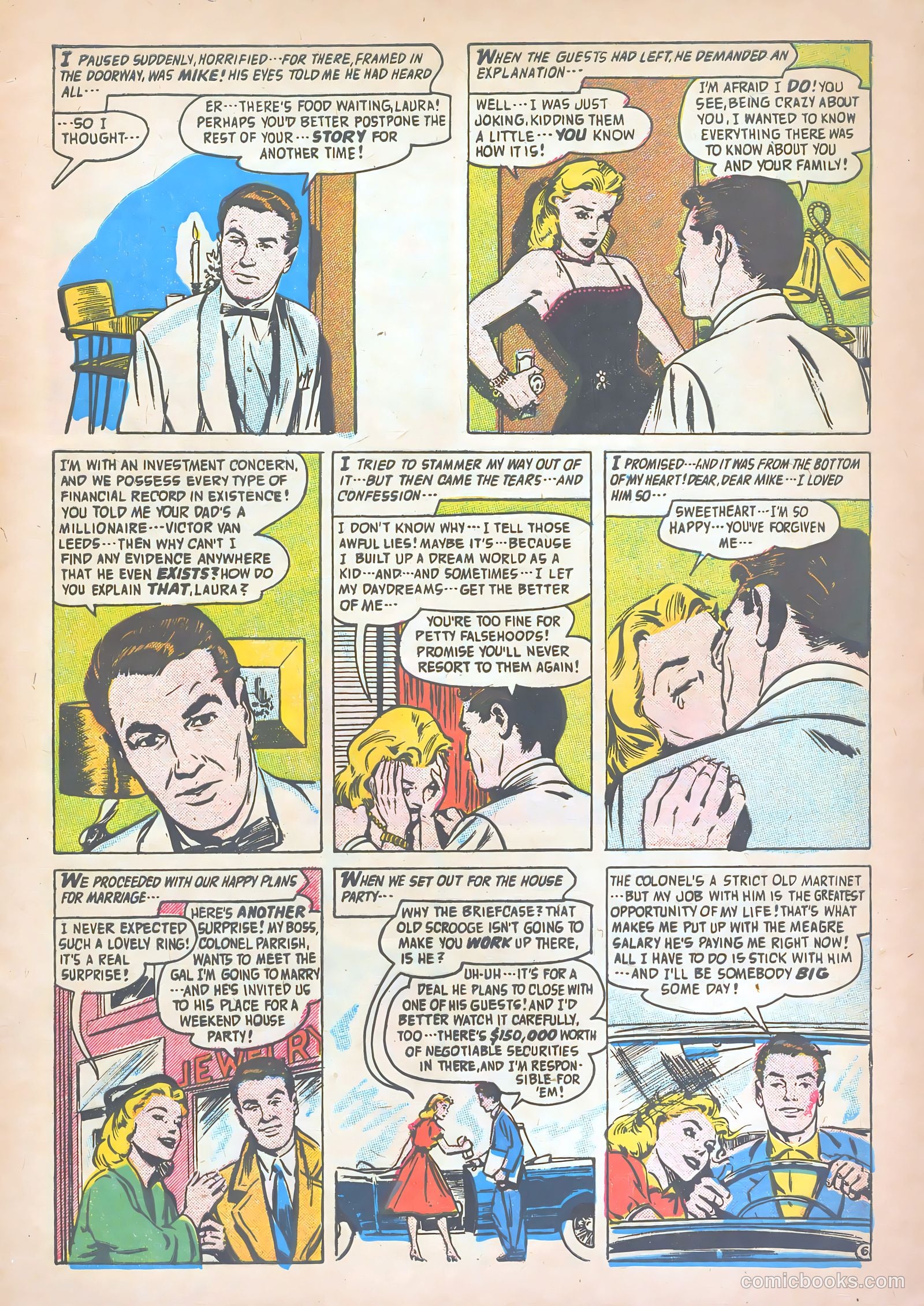 Romantic Adventure Library #71 (1963) — page 9 of 36