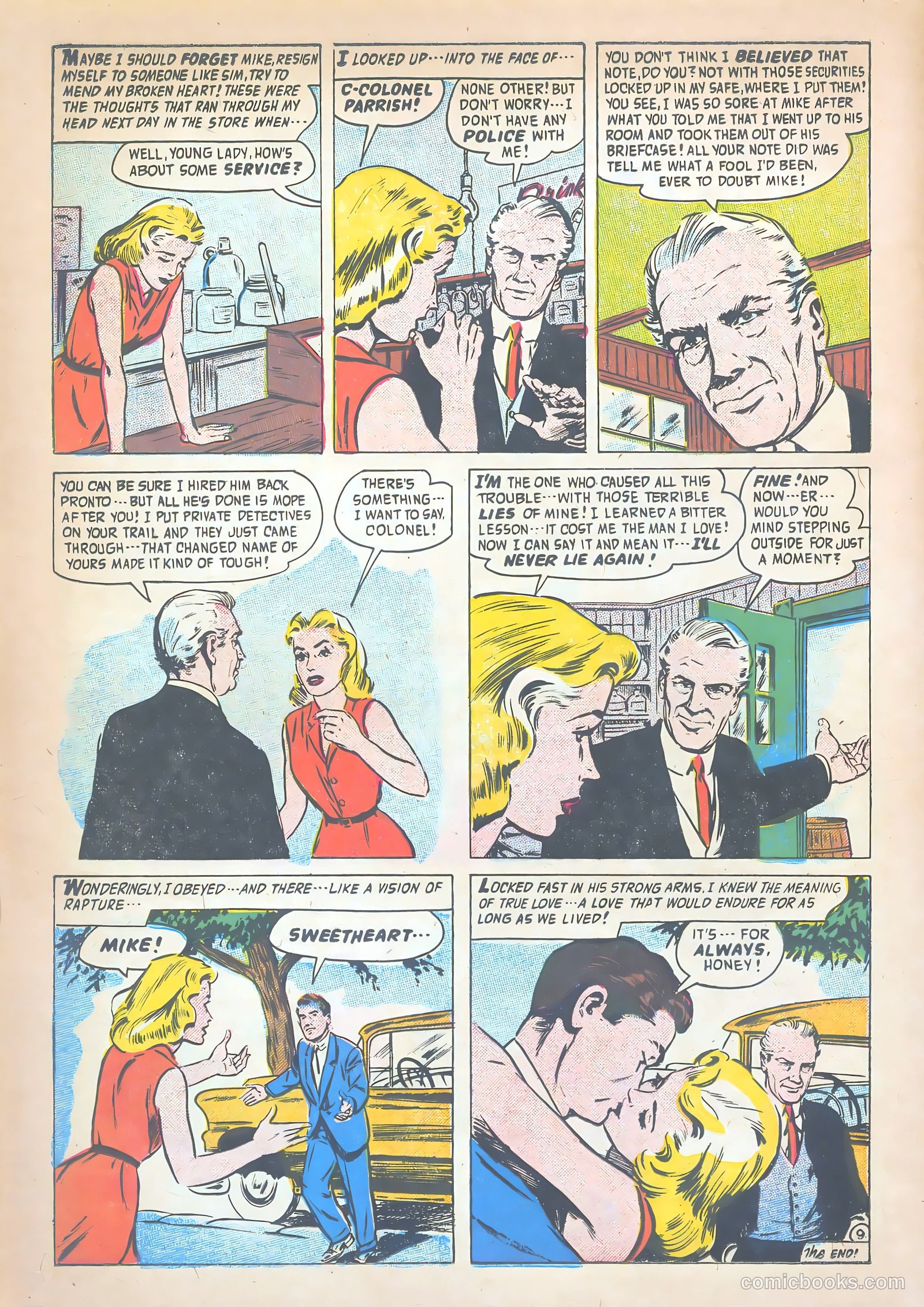 Romantic Adventure Library #71 (1963) — page 12 of 36