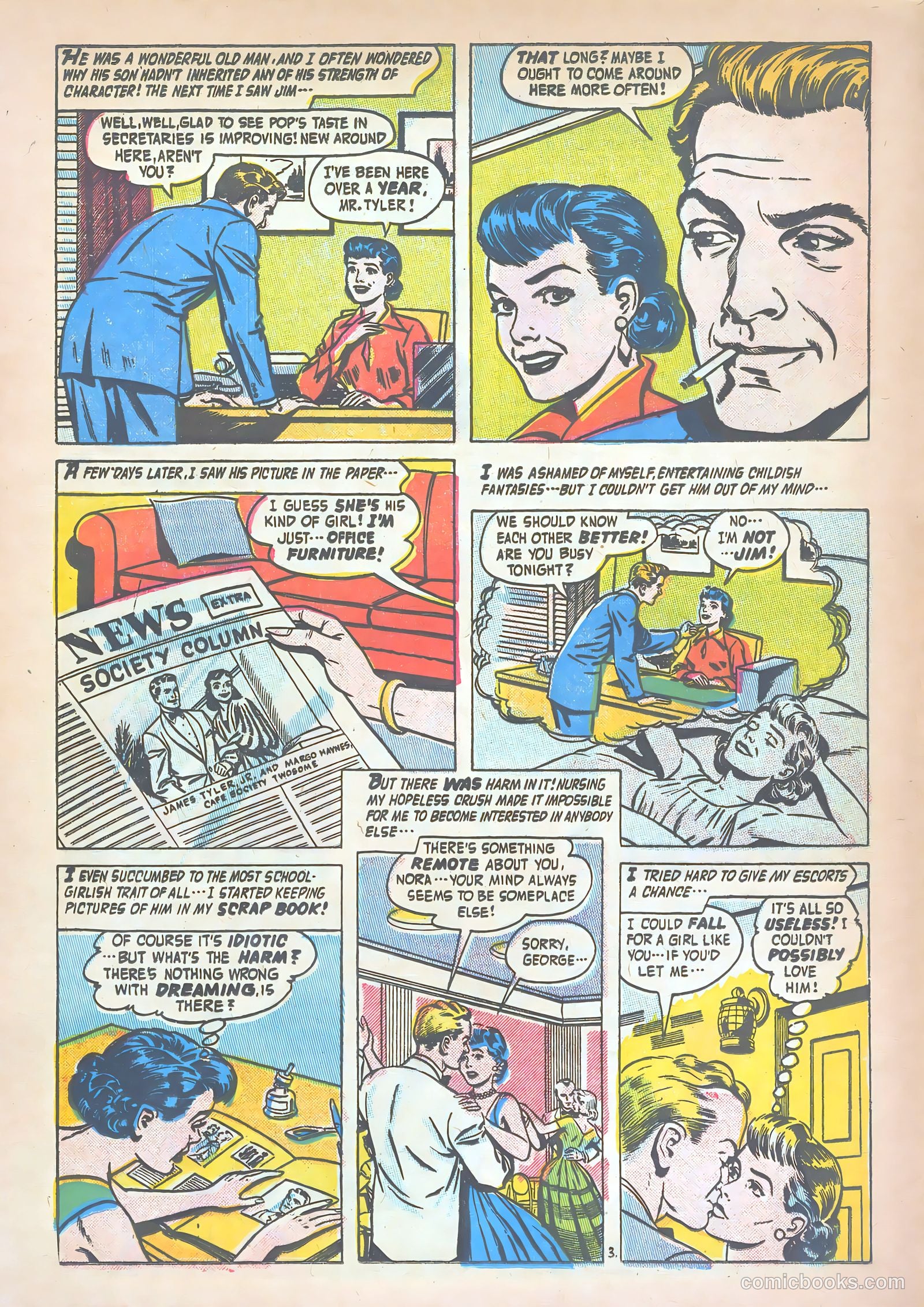 Romantic Adventure Library #71 (1963) — page 17 of 36