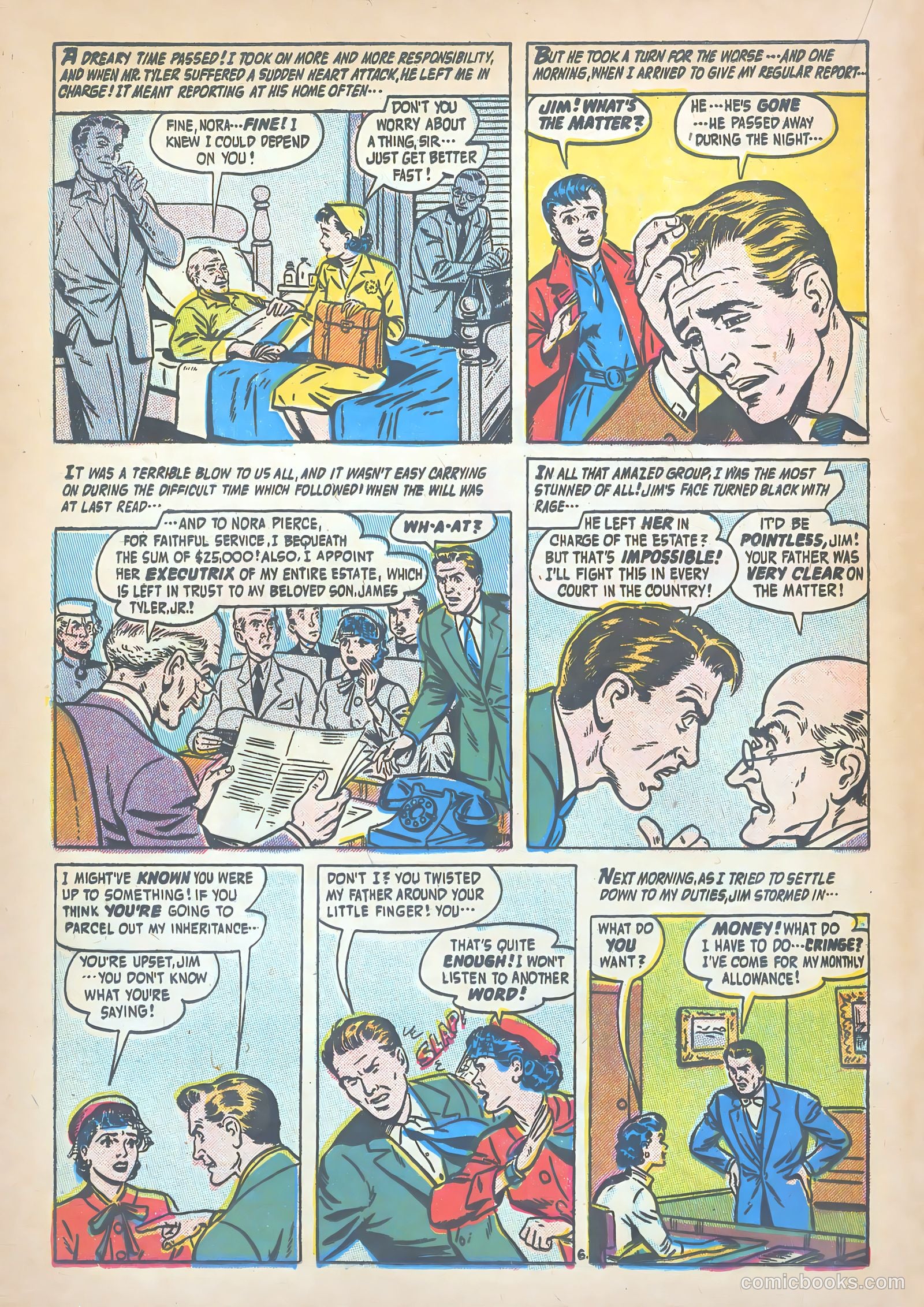 Romantic Adventure Library #71 (1963) — page 20 of 36