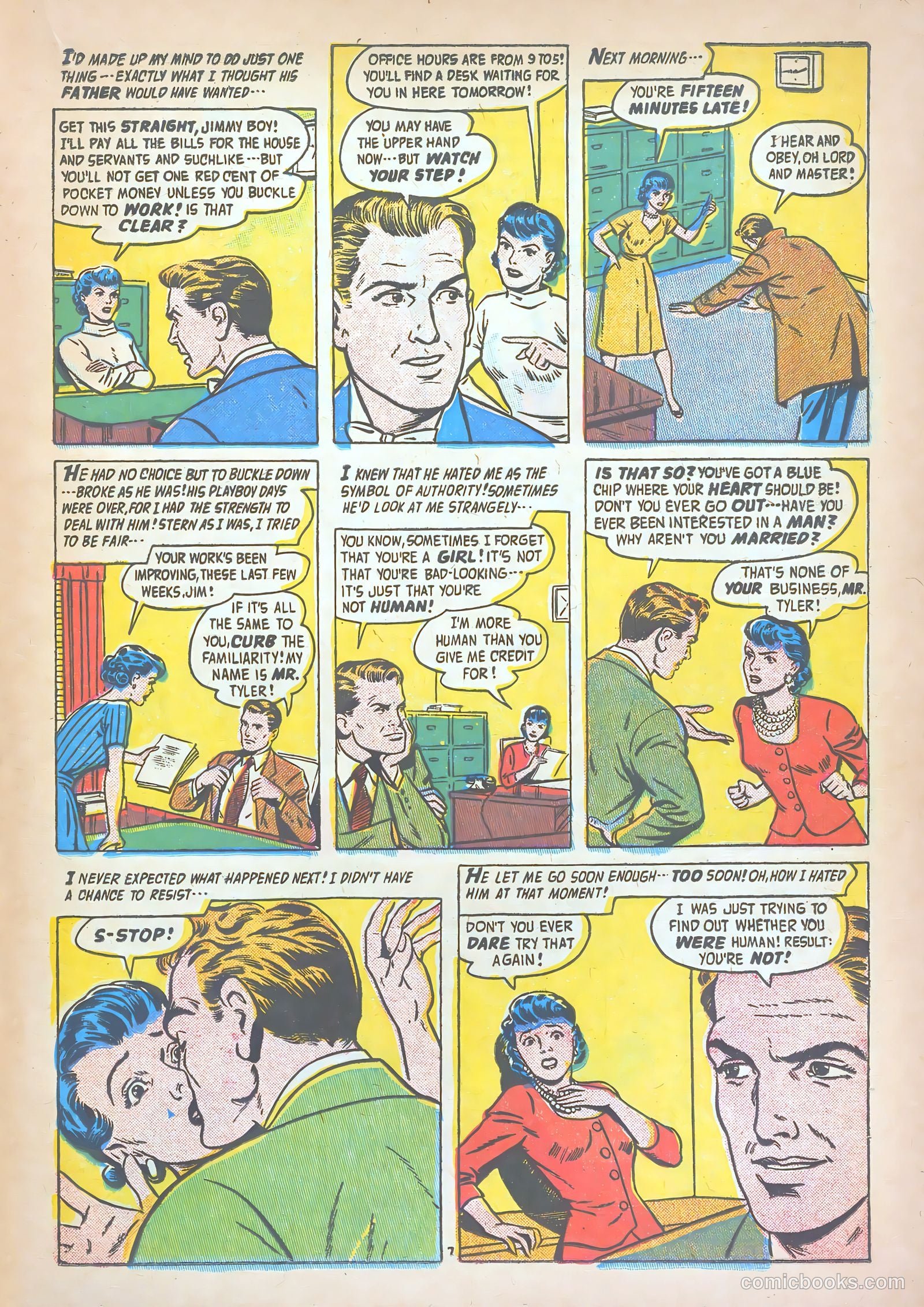 Romantic Adventure Library #71 (1963) — page 21 of 36