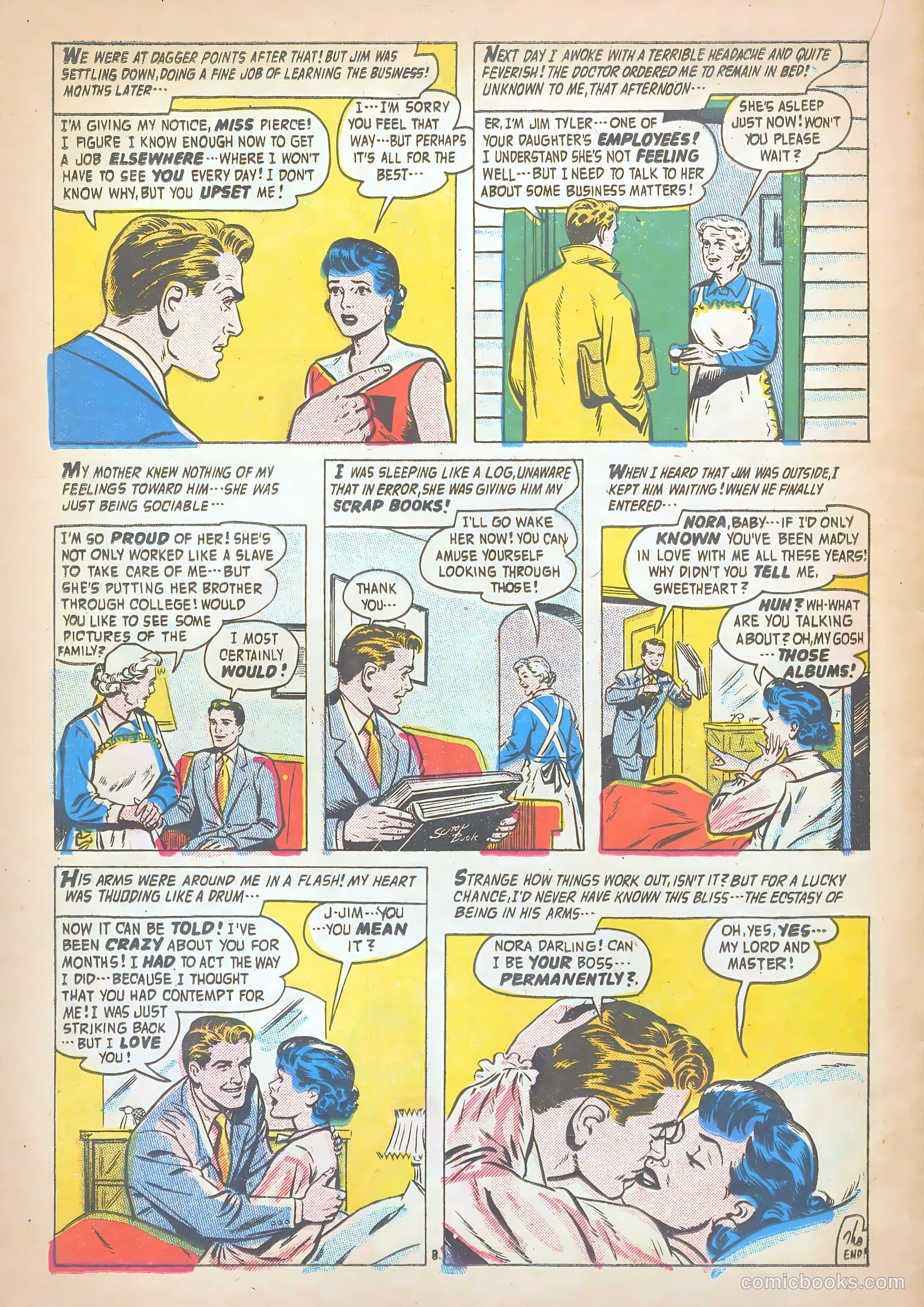 Romantic Adventure Library #71 (1963) — page 22 of 36