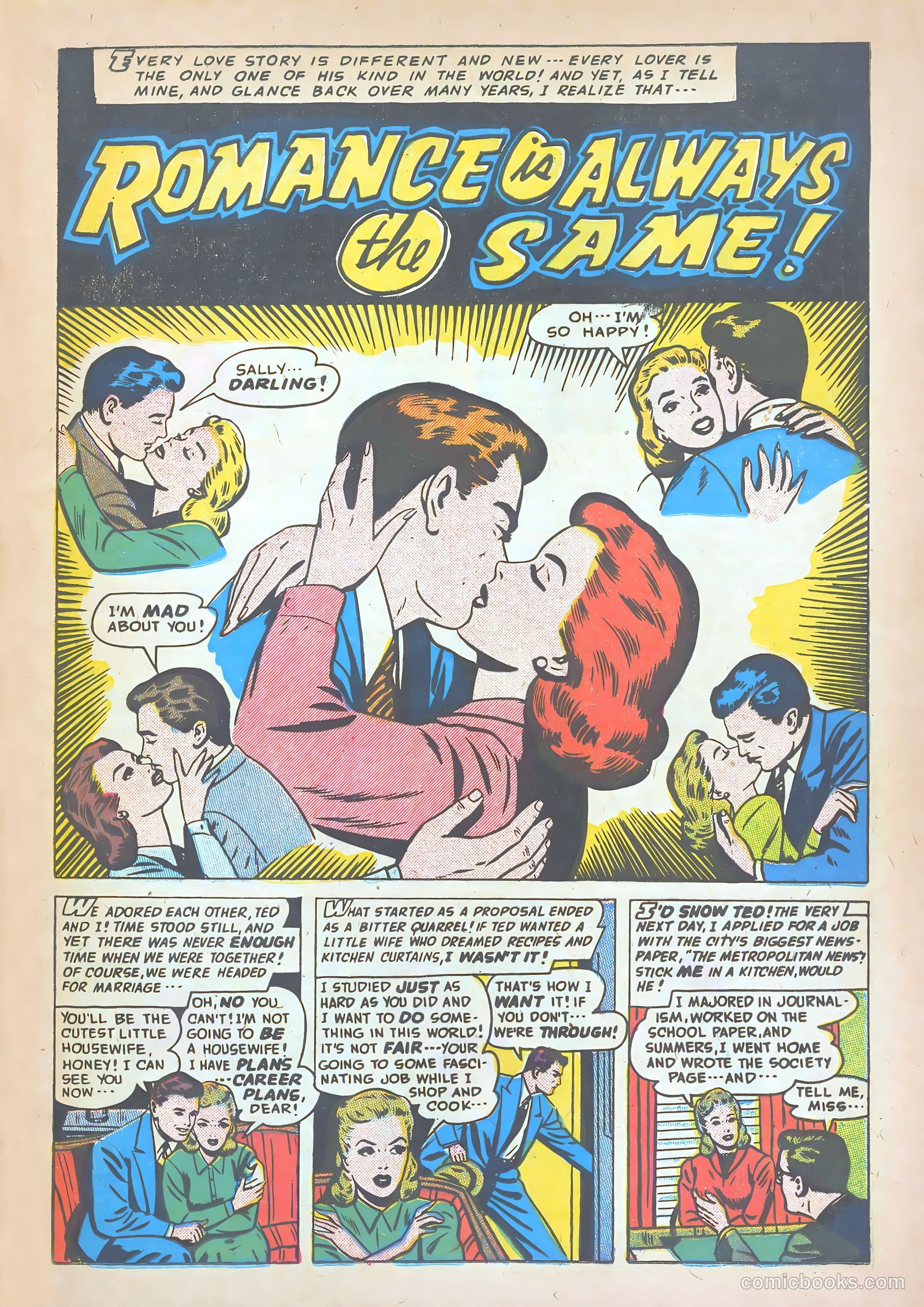 Romantic Adventure Library #71 (1963) — page 25 of 36