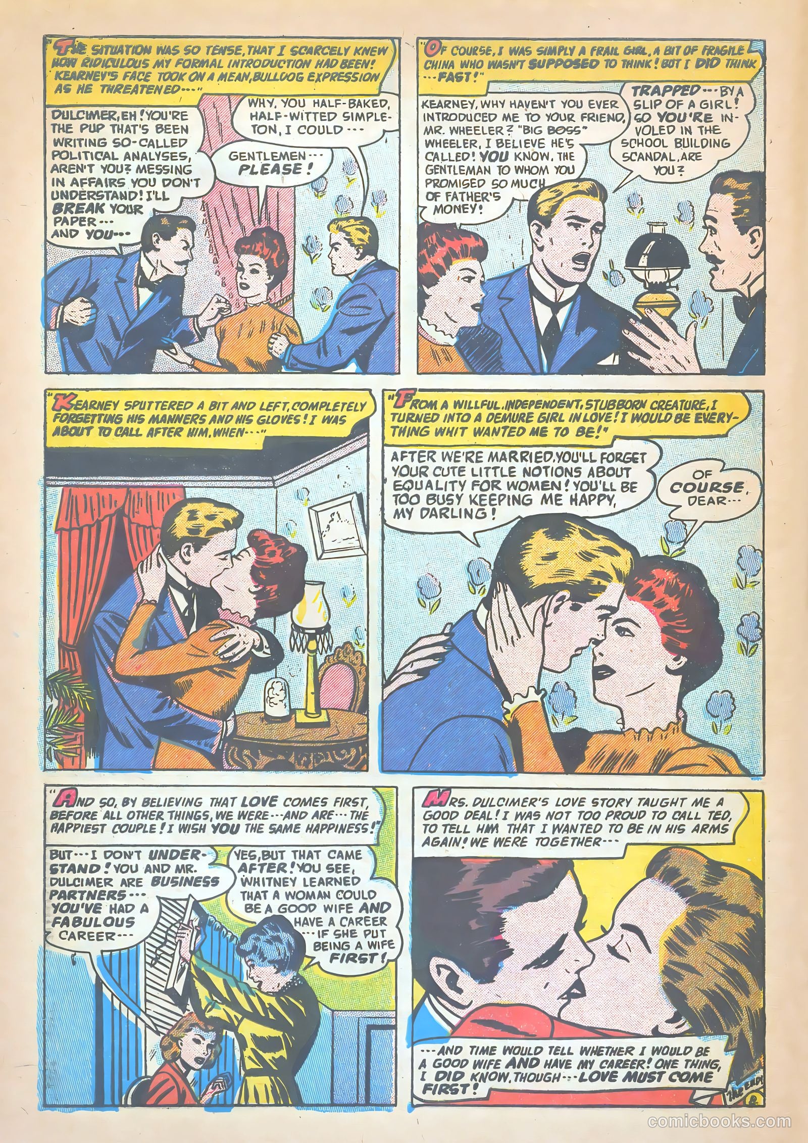 Romantic Adventure Library #71 (1963) — page 32 of 36