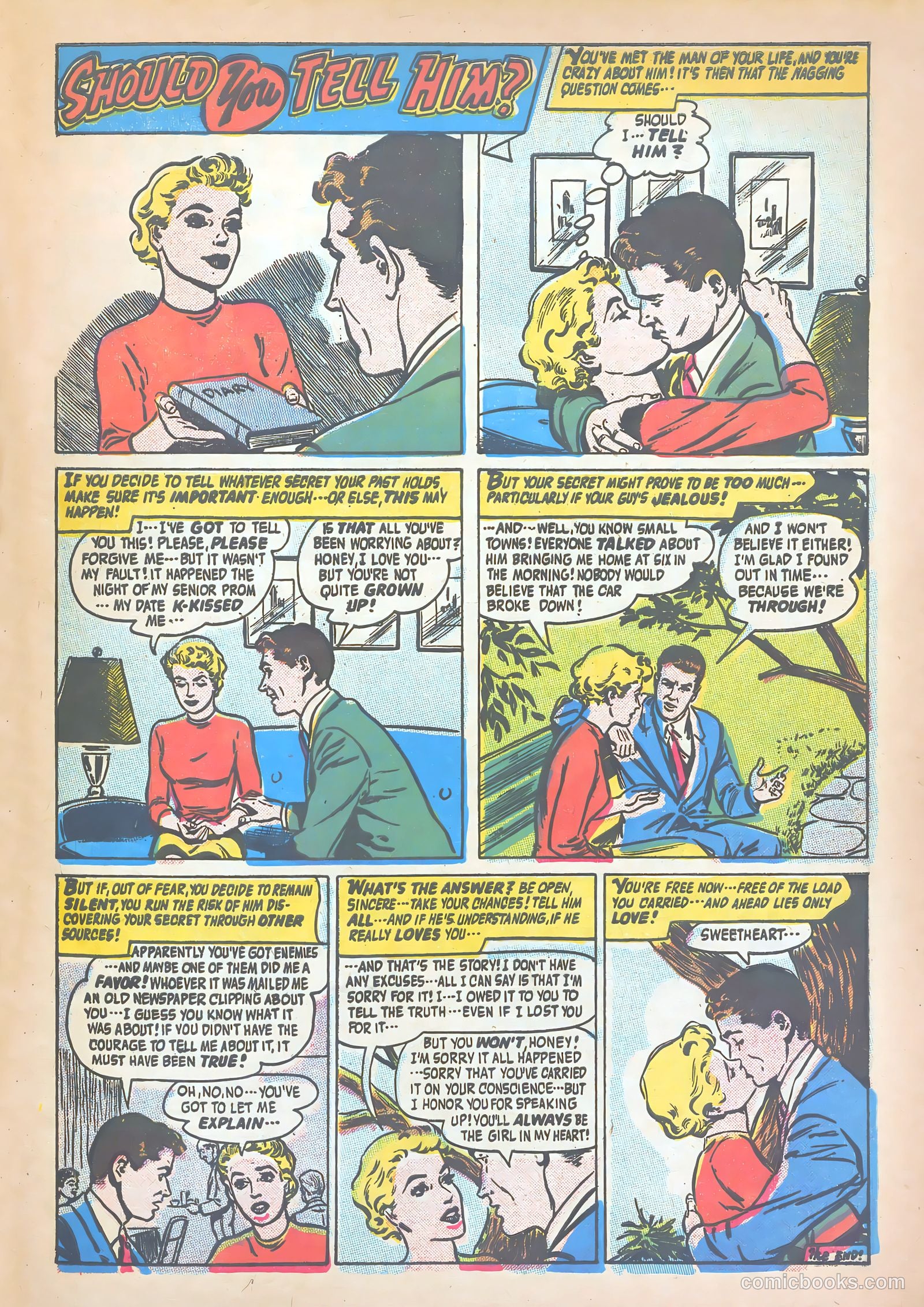Romantic Adventure Library #71 (1963) — page 33 of 36