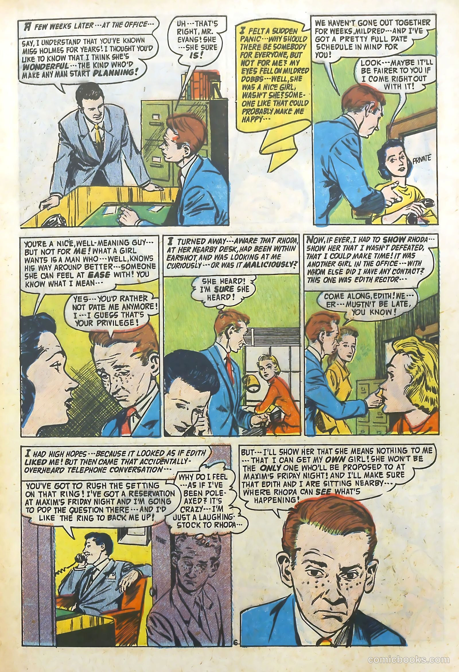 Romantic Adventure Library #72 (1963) — page 9 of 36