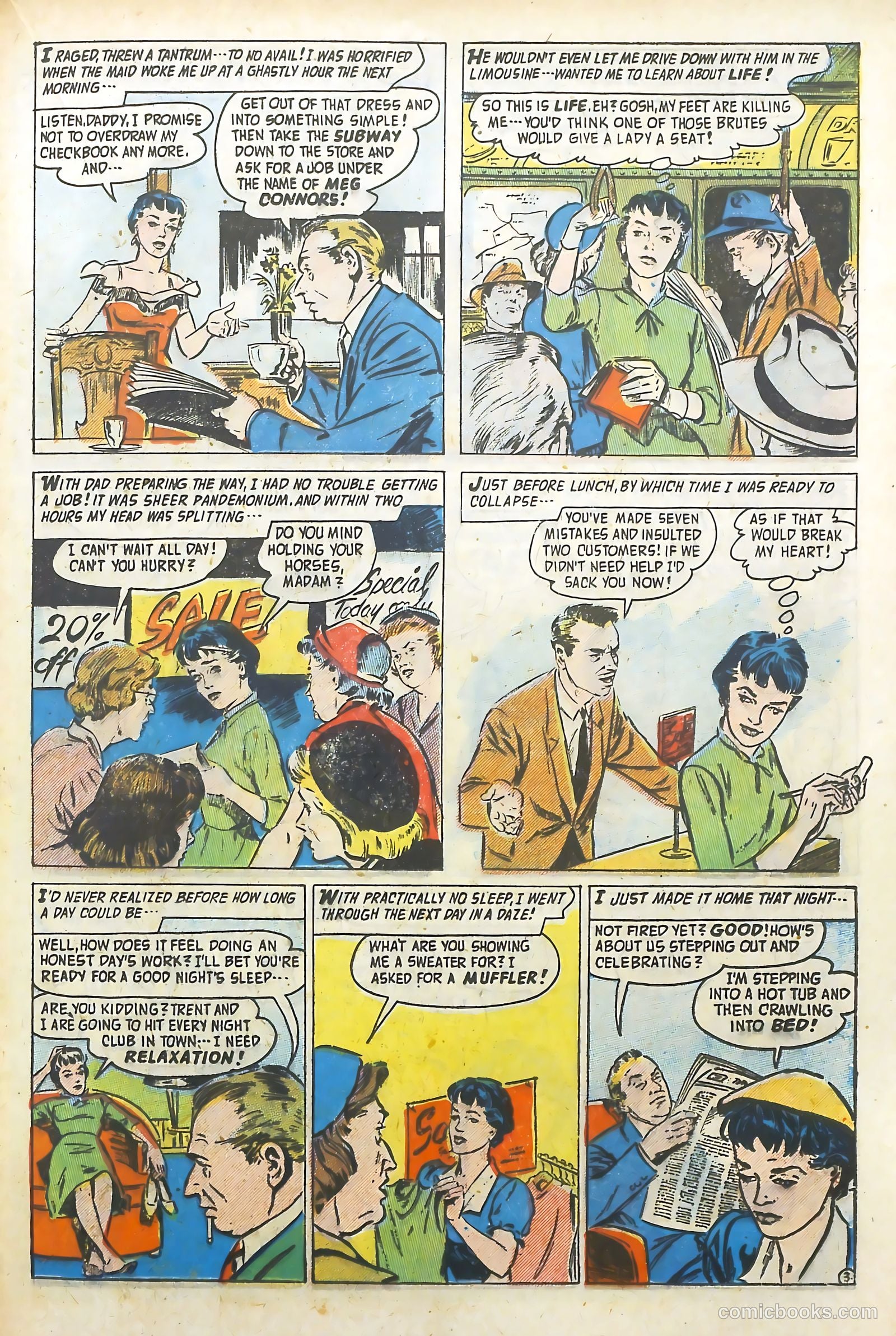 Romantic Adventure Library #72 (1963) — page 21 of 36