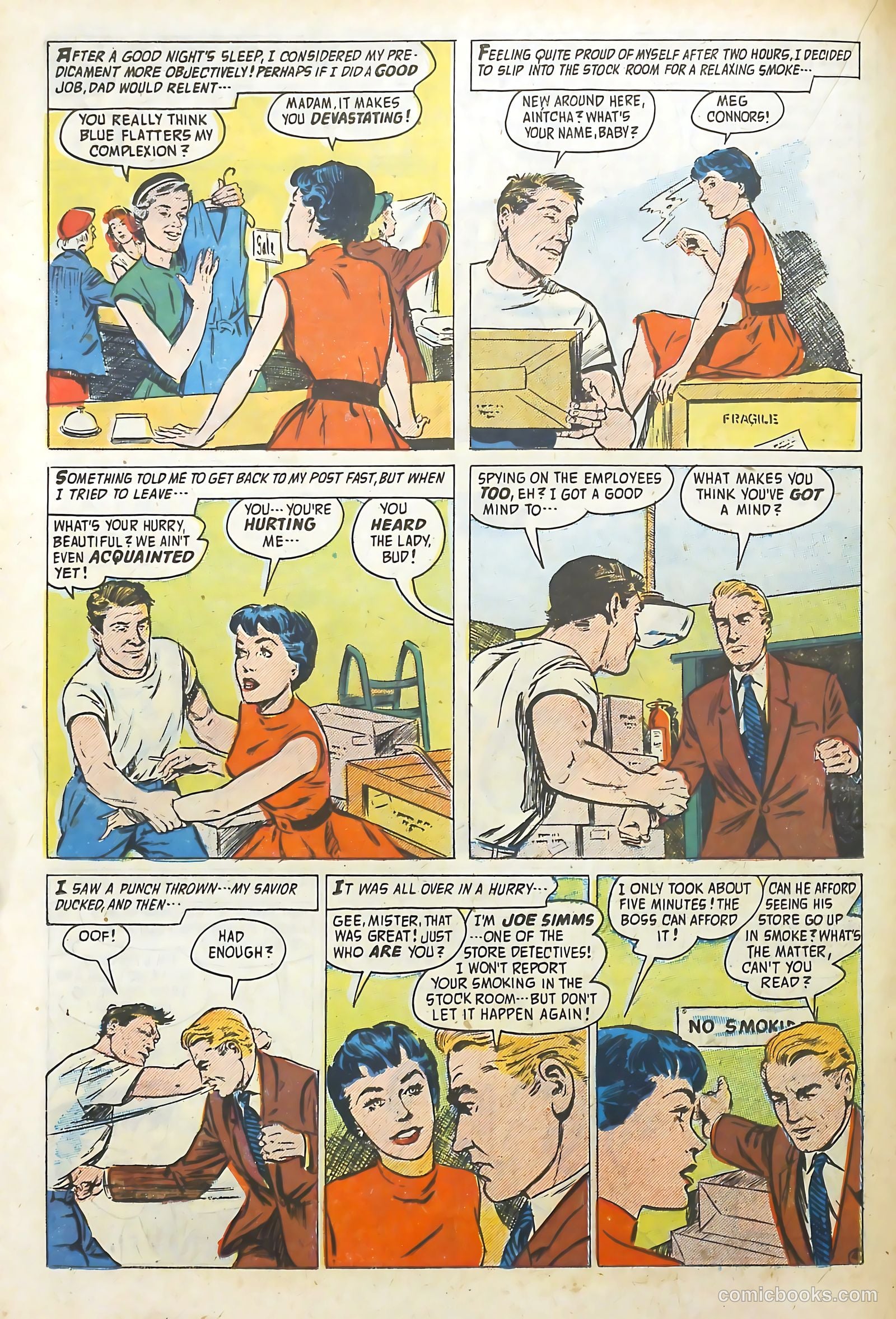 Romantic Adventure Library #72 (1963) — page 22 of 36