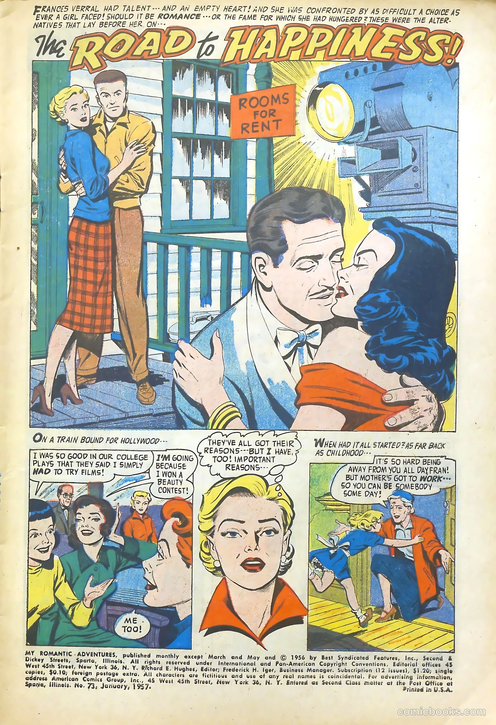 Romantic Adventure Library #73 (1963) — page 3 of 37