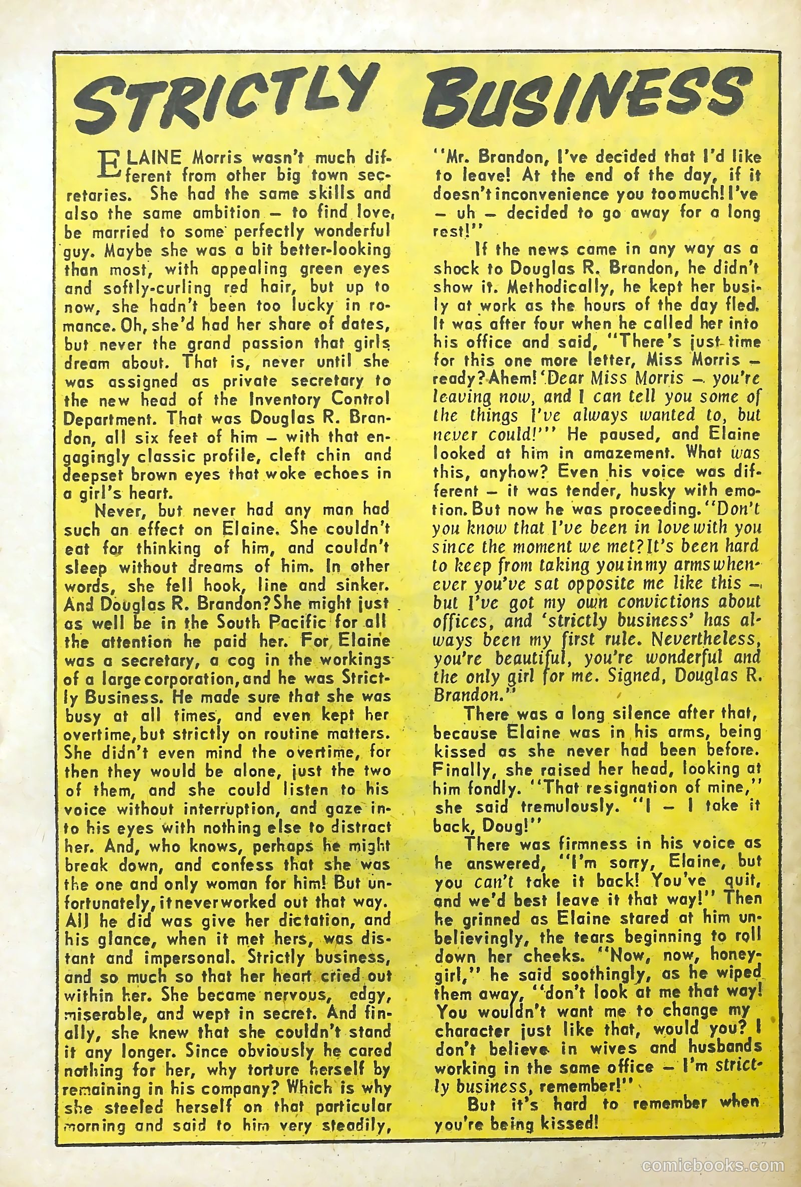 Romantic Adventure Library #73 (1963) — page 24 of 37
