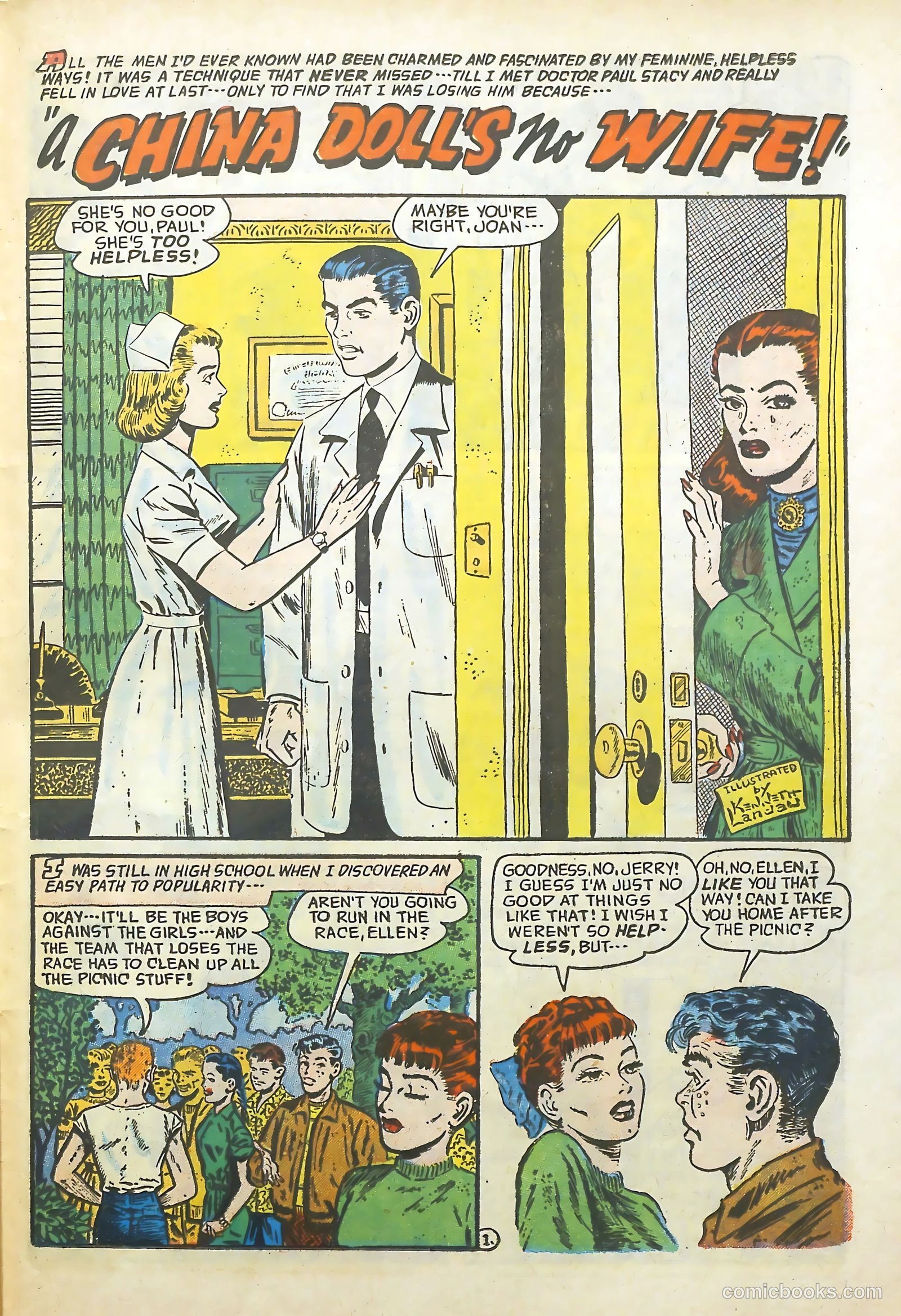 Romantic Adventure Library #73 (1963) — page 25 of 37