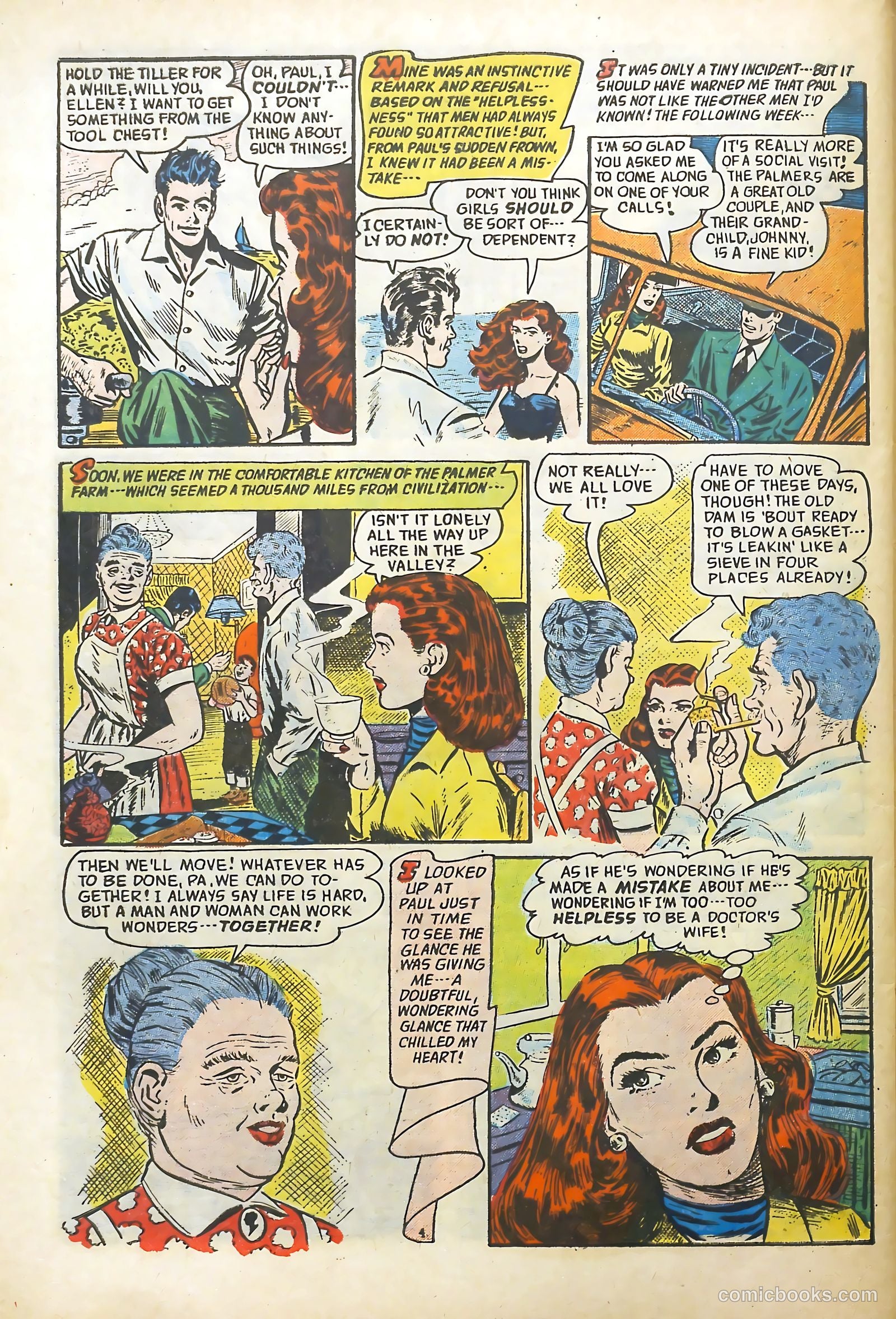 Romantic Adventure Library #73 (1963) — page 28 of 37
