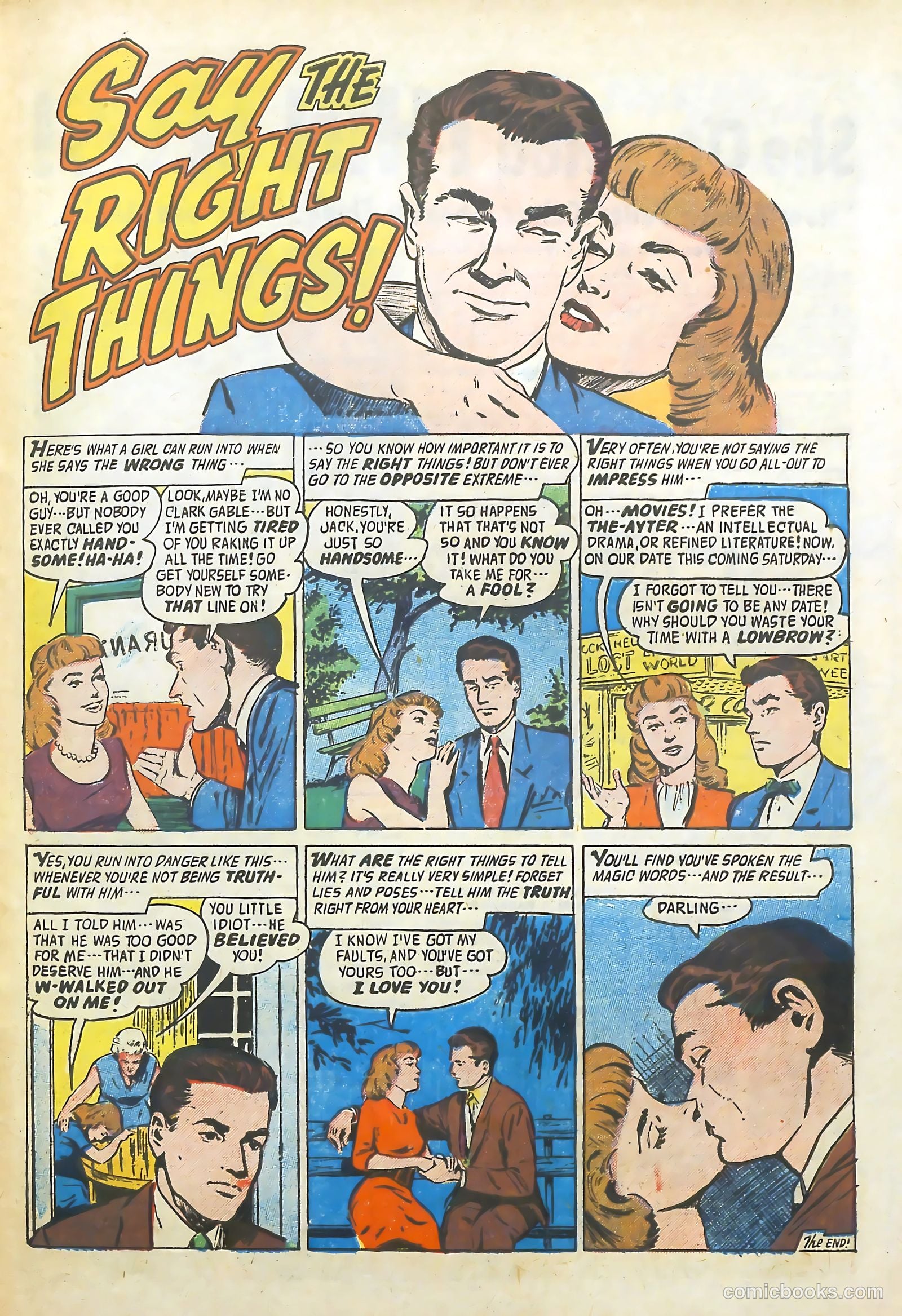 Romantic Adventure Library #73 (1963) — page 33 of 37