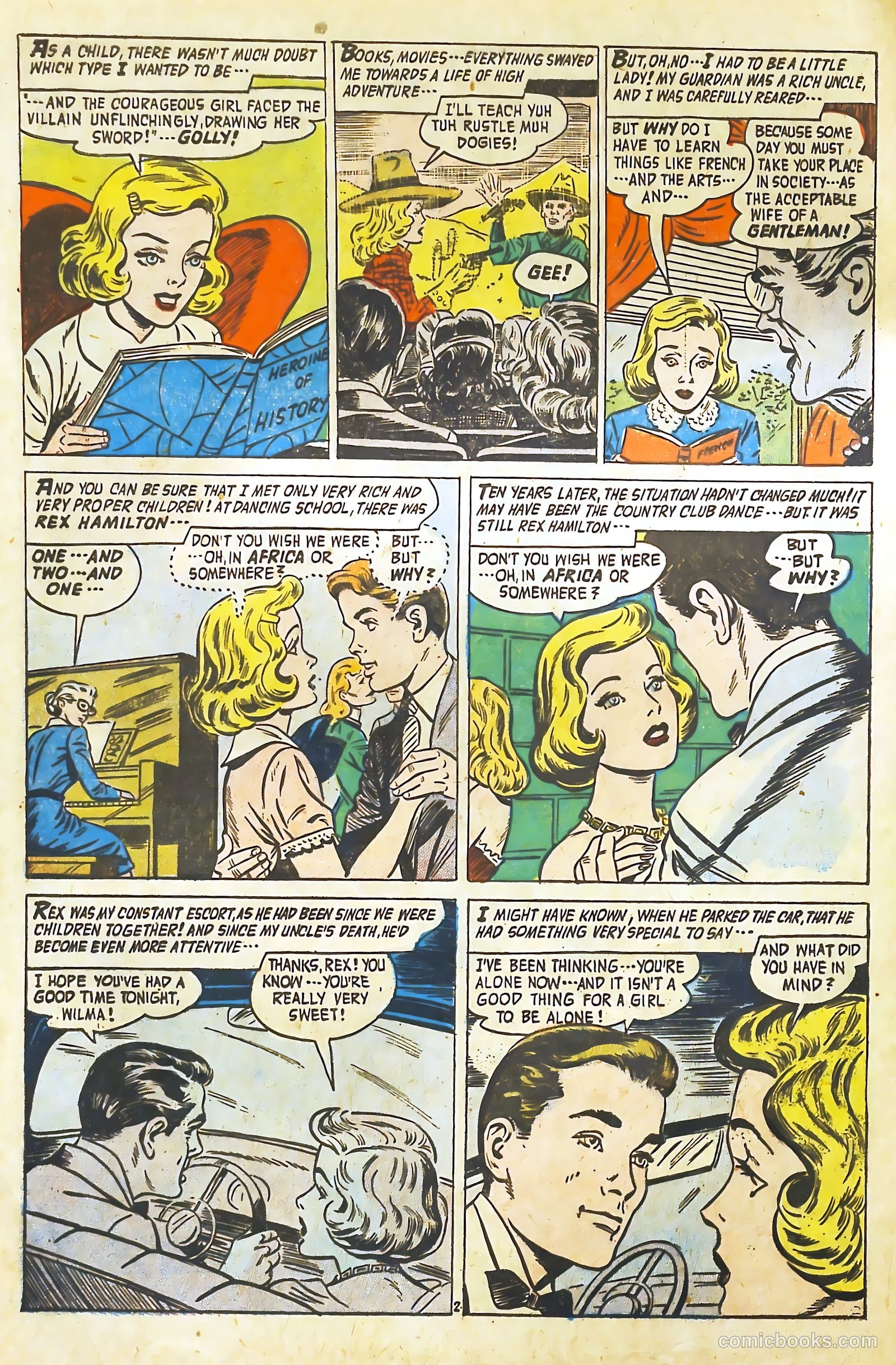 Romantic Adventure Library #74 (1963) — page 4 of 36