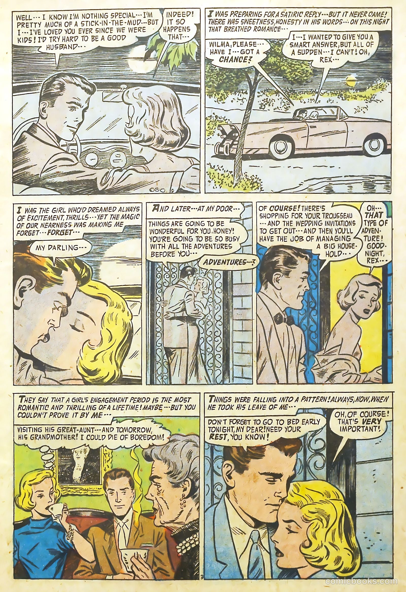 Romantic Adventure Library #74 (1963) — page 5 of 36