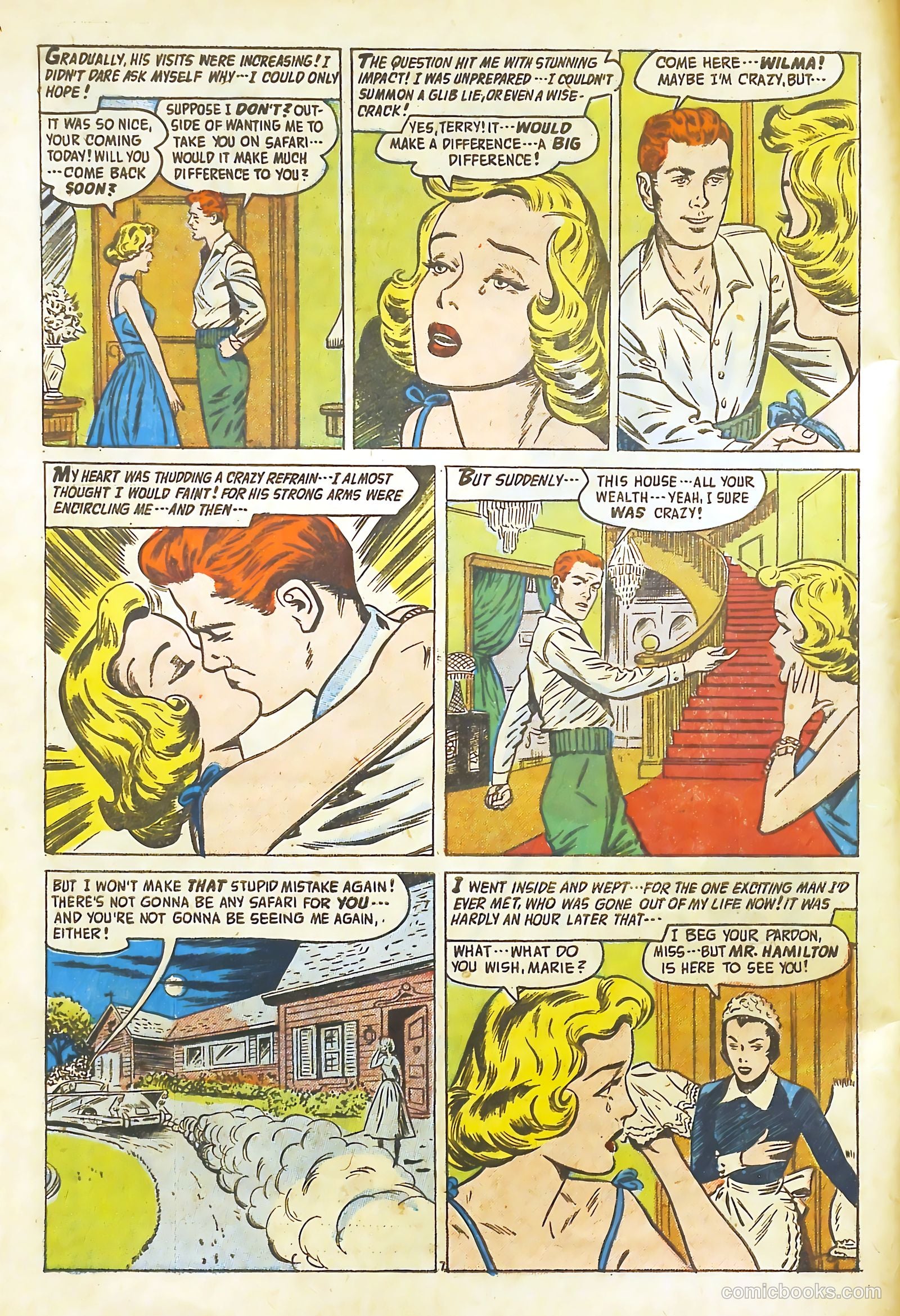 Romantic Adventure Library #74 (1963) — page 10 of 36