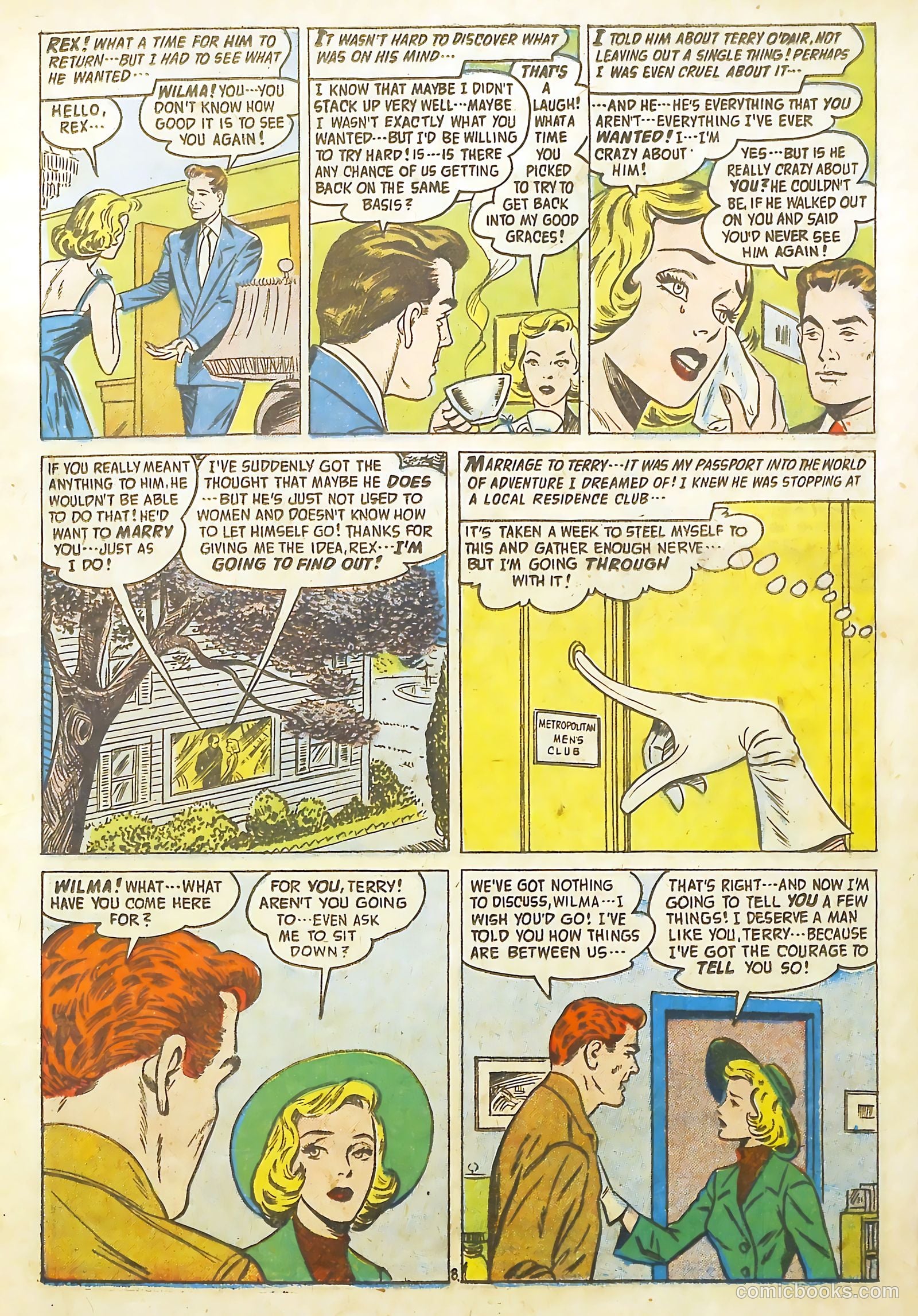Romantic Adventure Library #74 (1963) — page 11 of 36