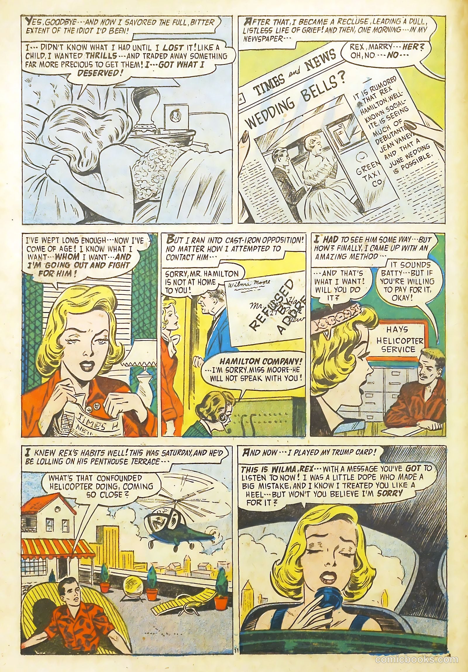 Romantic Adventure Library #74 (1963) — page 14 of 36
