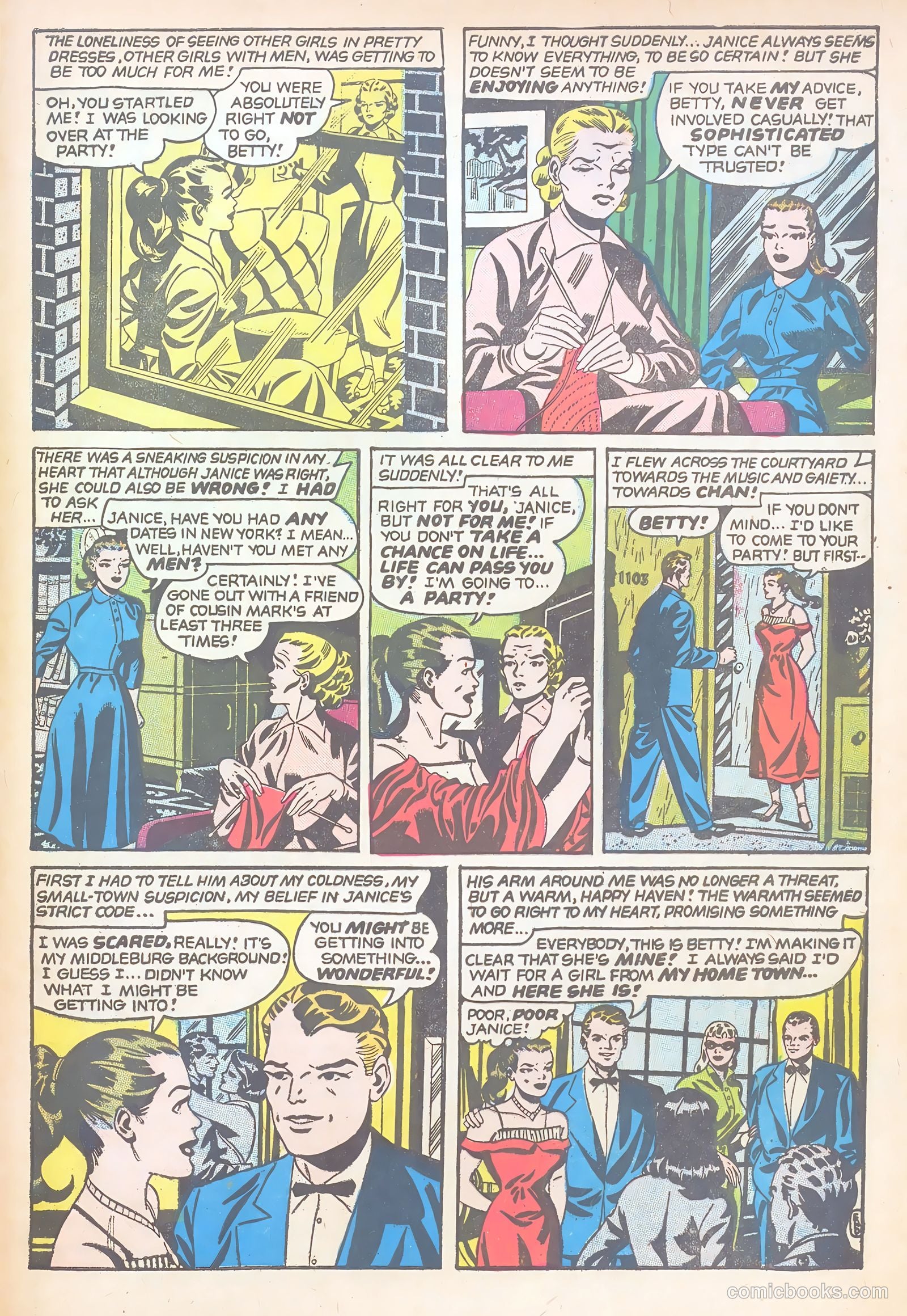 Romantic Adventure Library #74 (1963) — page 33 of 36