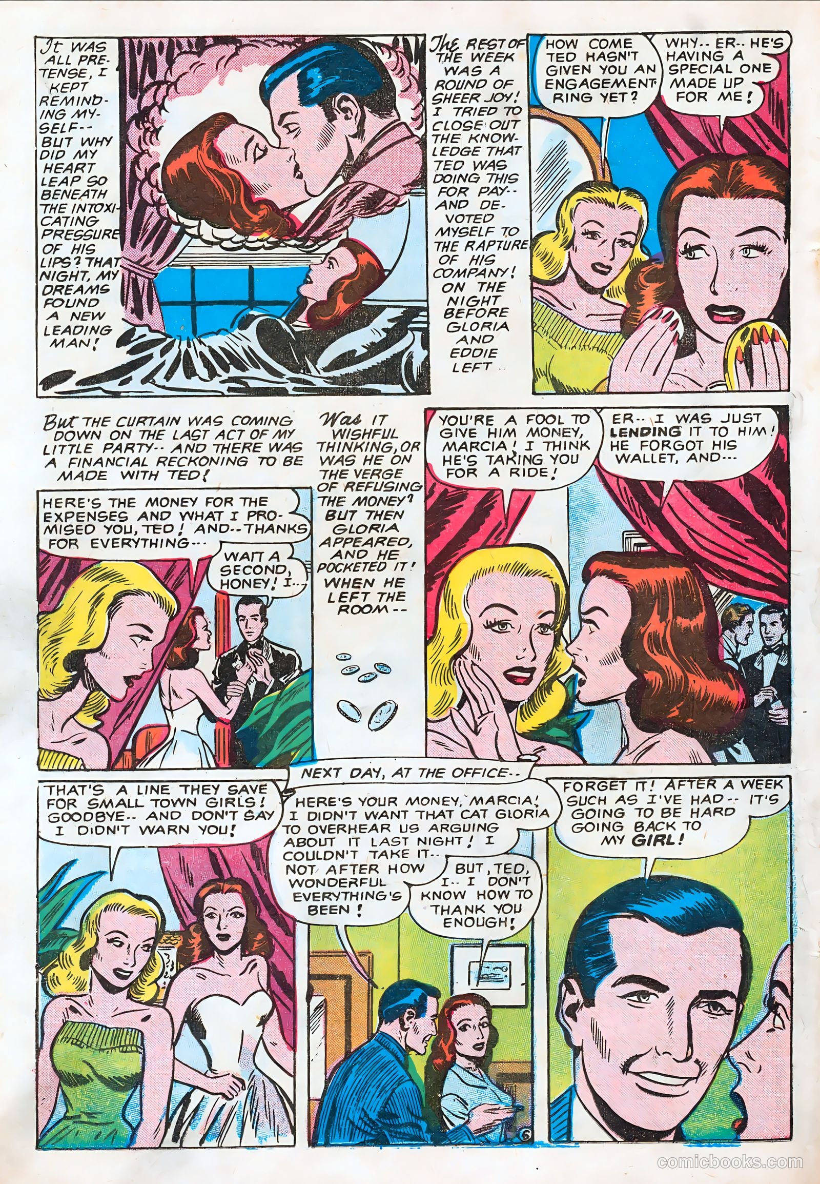 Romantic Adventure Library #75 (1963) — page 20 of 36