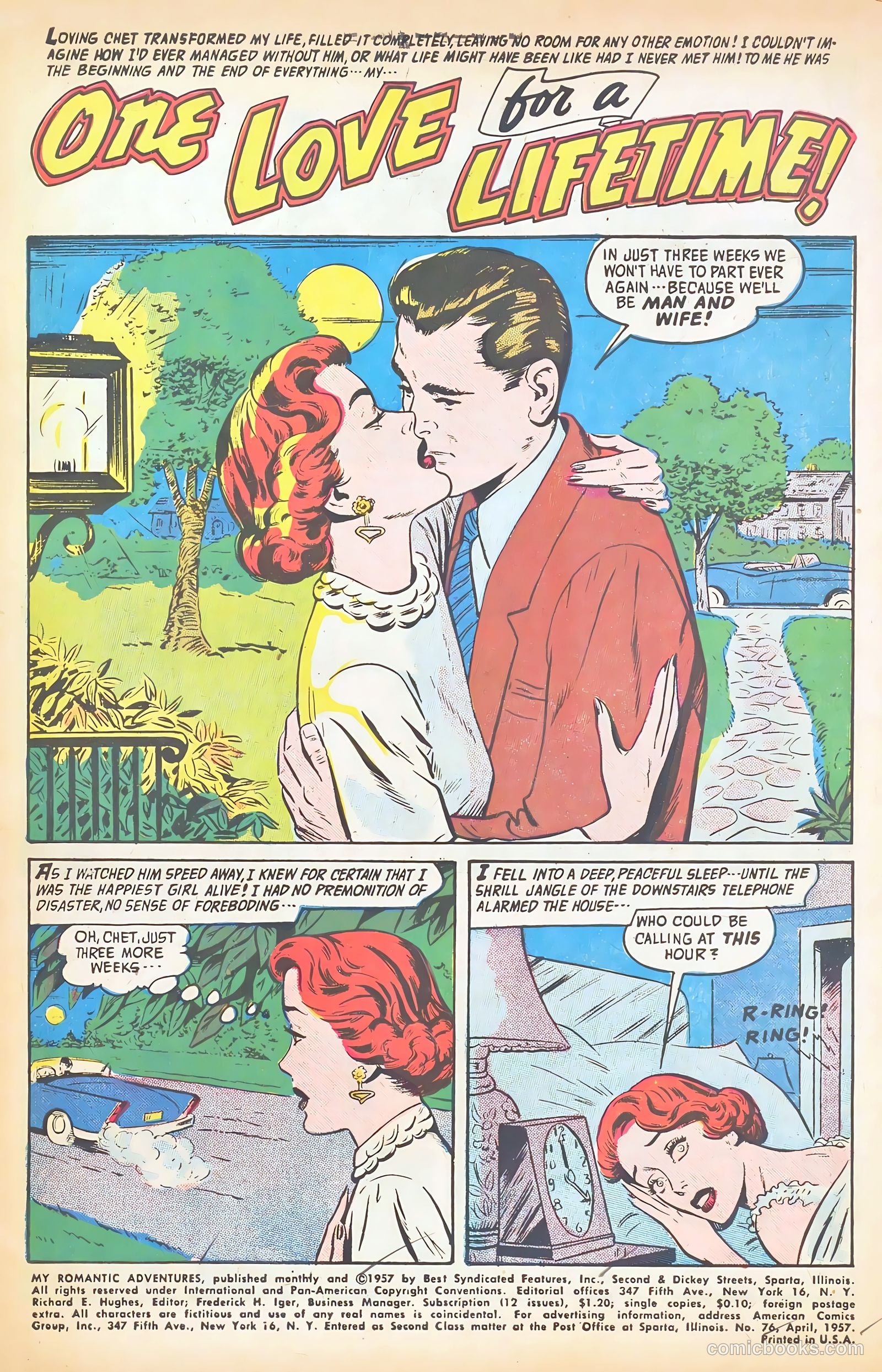 Romantic Adventure Library #76 (1963) — page 3 of 36