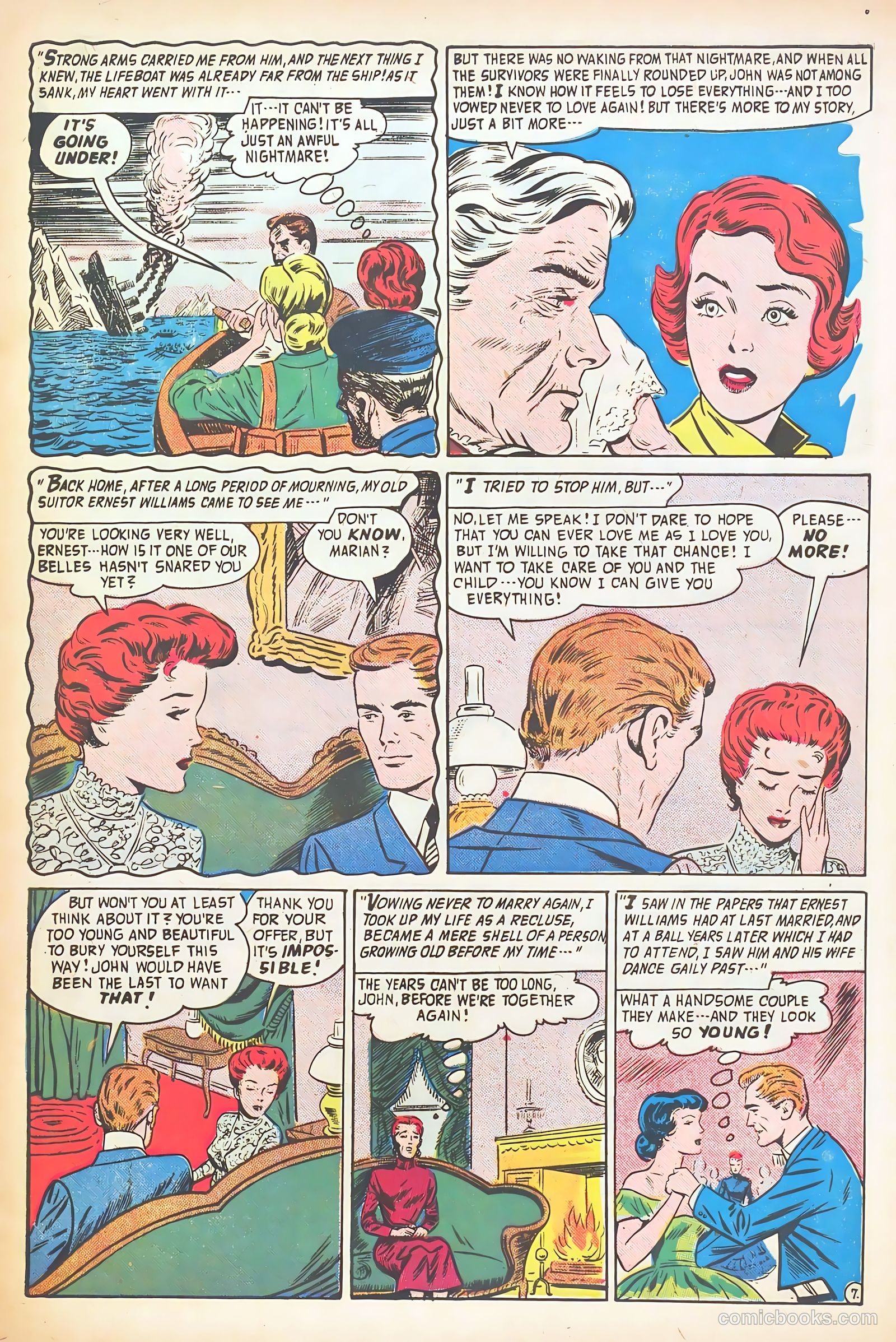 Romantic Adventure Library #76 (1963) — page 9 of 36