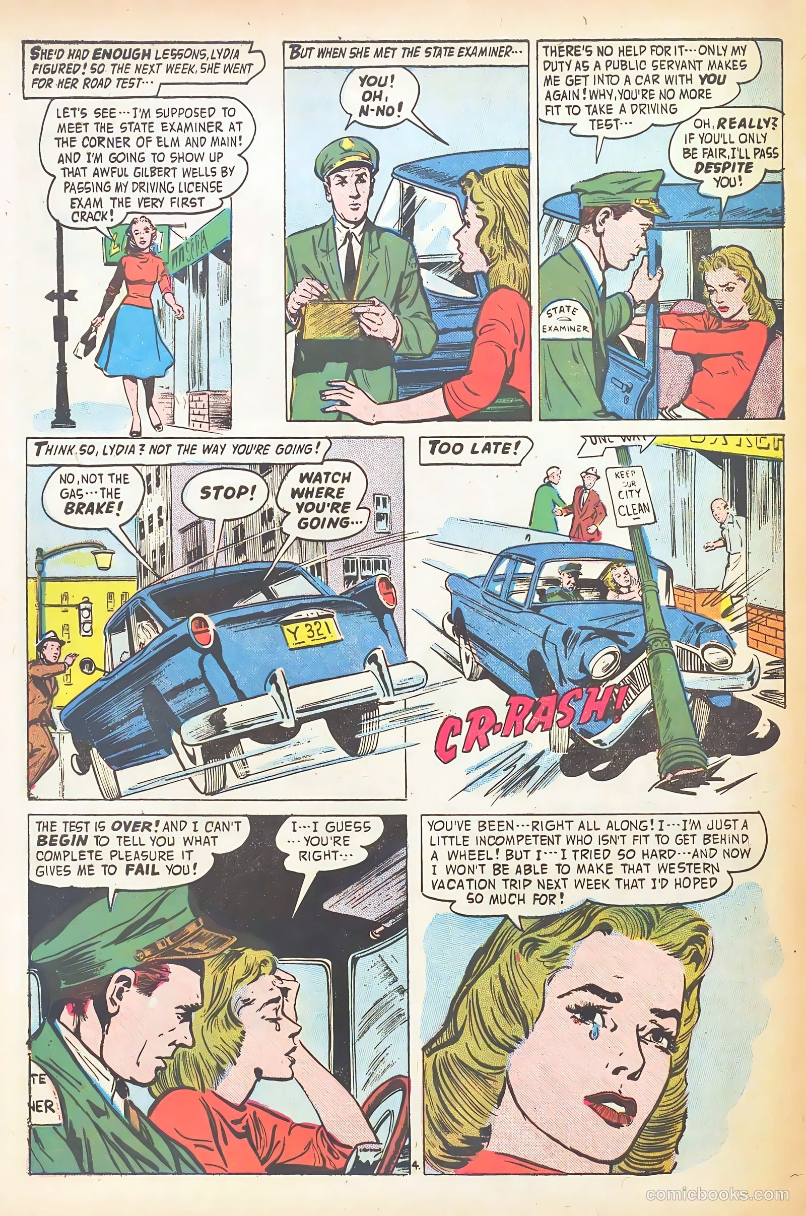 Romantic Adventure Library #76 (1963) — page 32 of 36