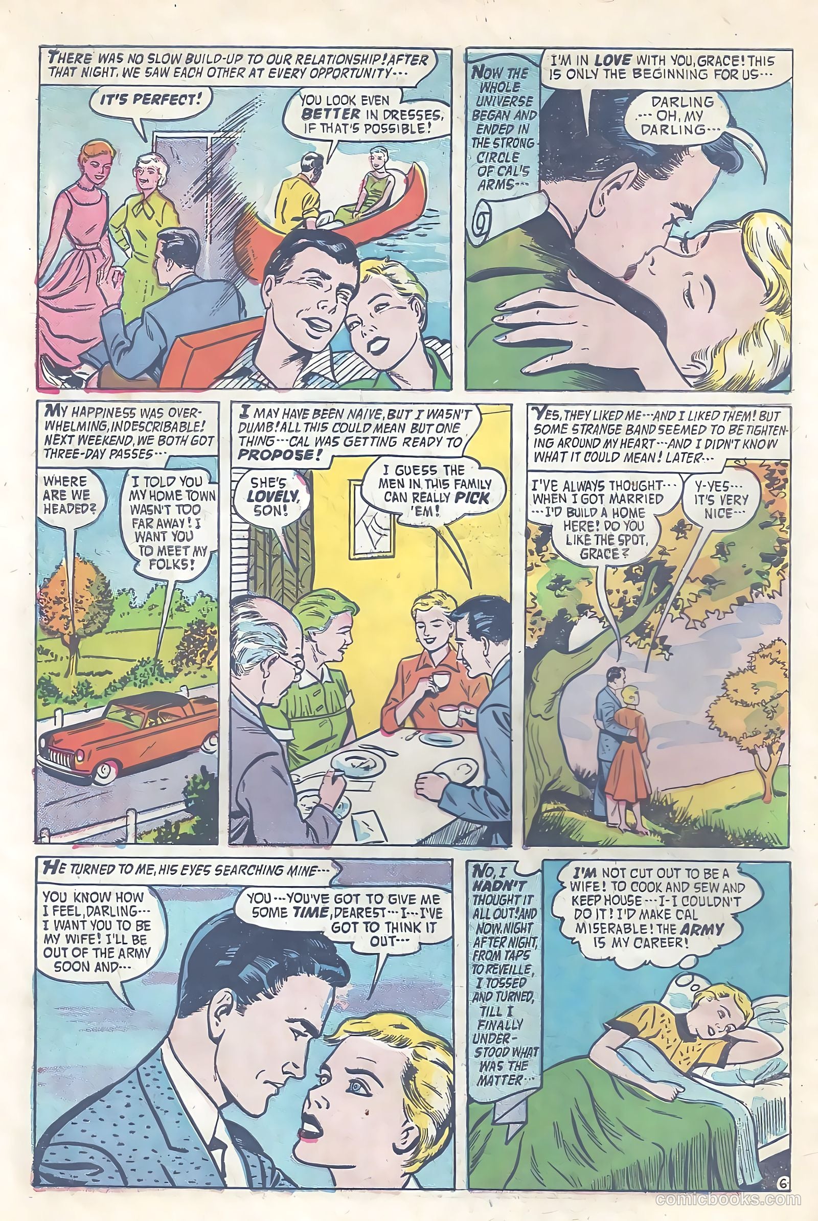 Romantic Adventure Library #77 (1963) — page 8 of 36
