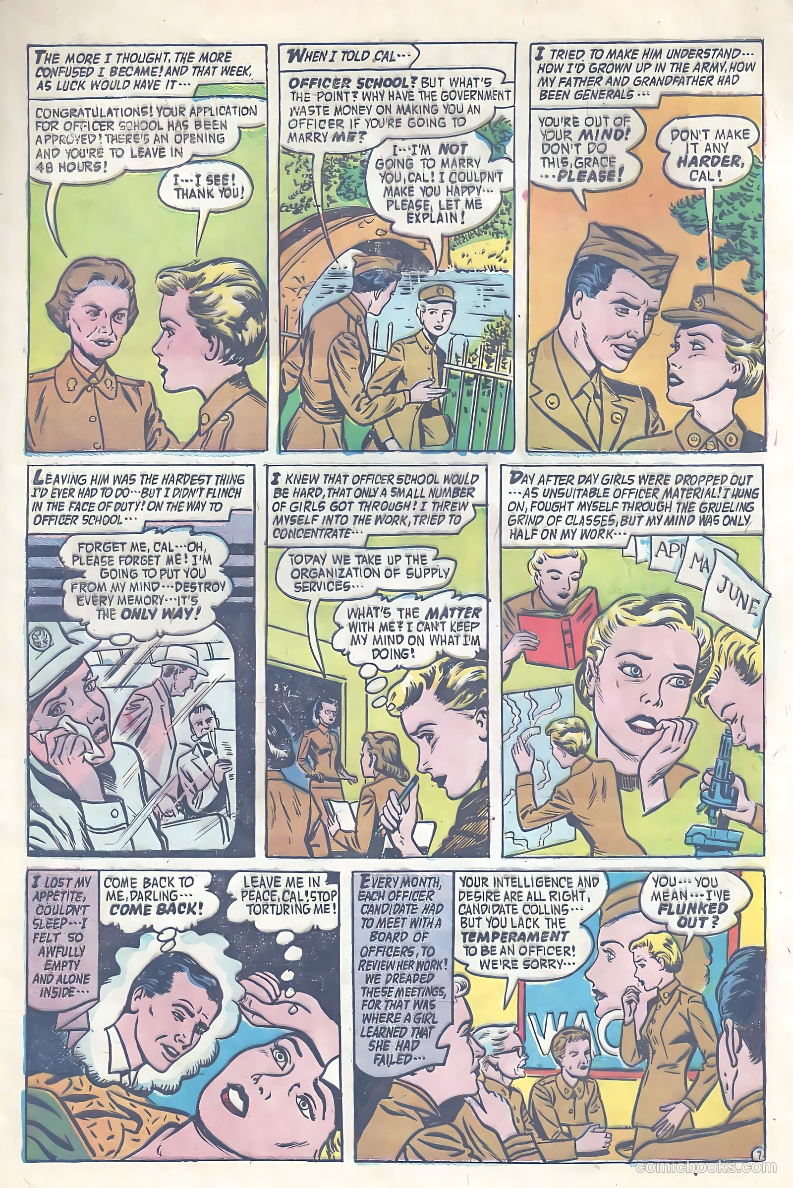 Romantic Adventure Library #77 (1963) — page 9 of 36