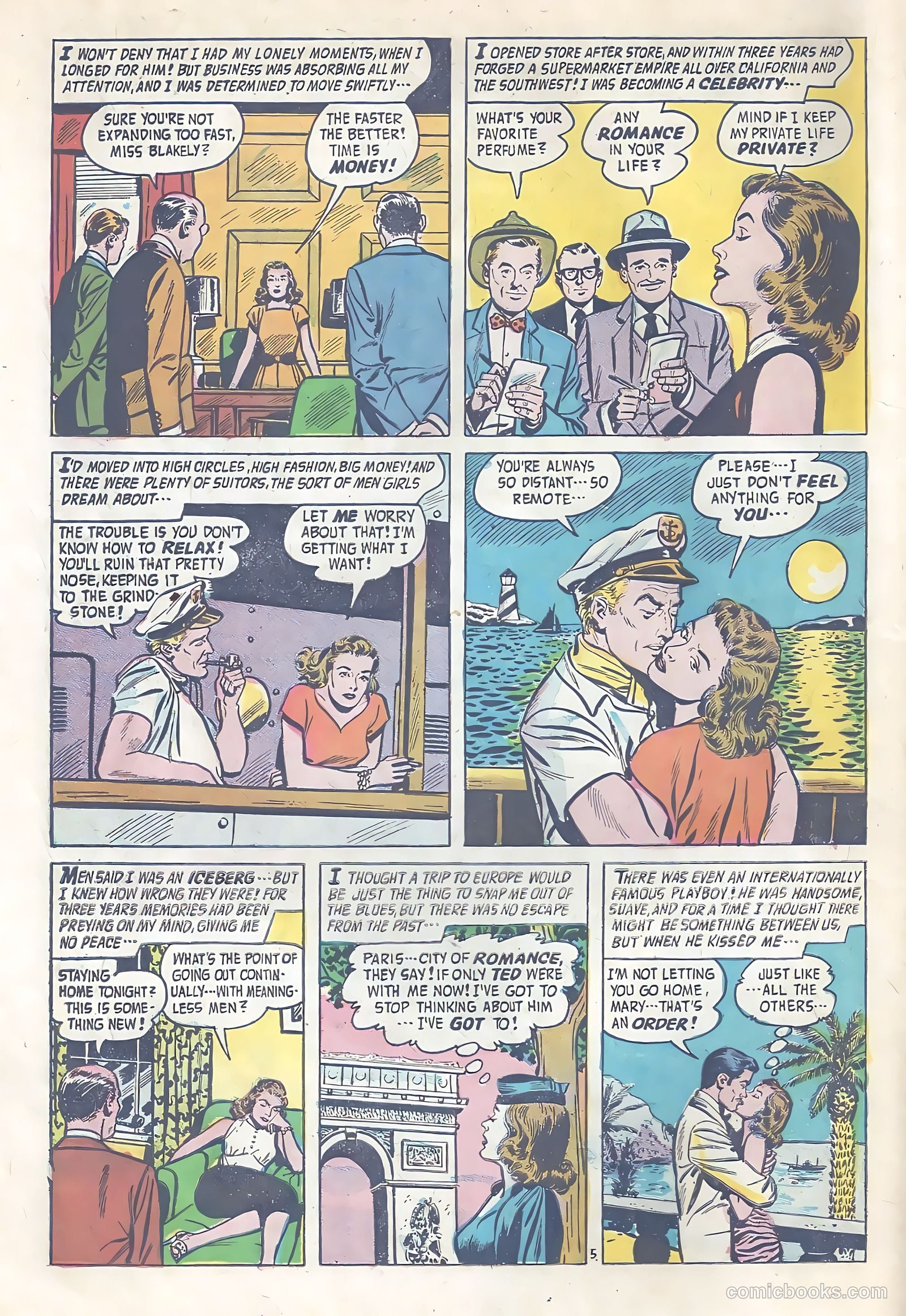 Romantic Adventure Library #77 (1963) — page 18 of 36