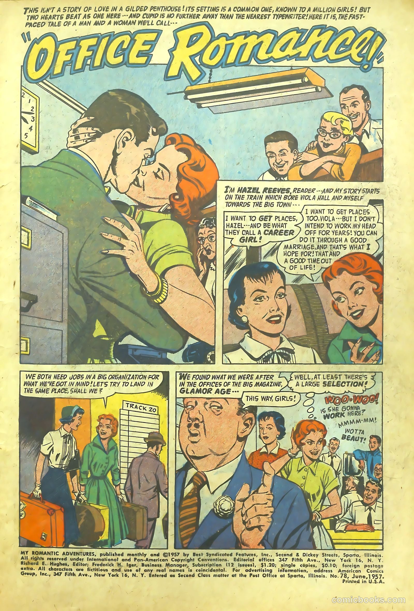 Romantic Adventure Library #78 (1963) — page 3 of 36