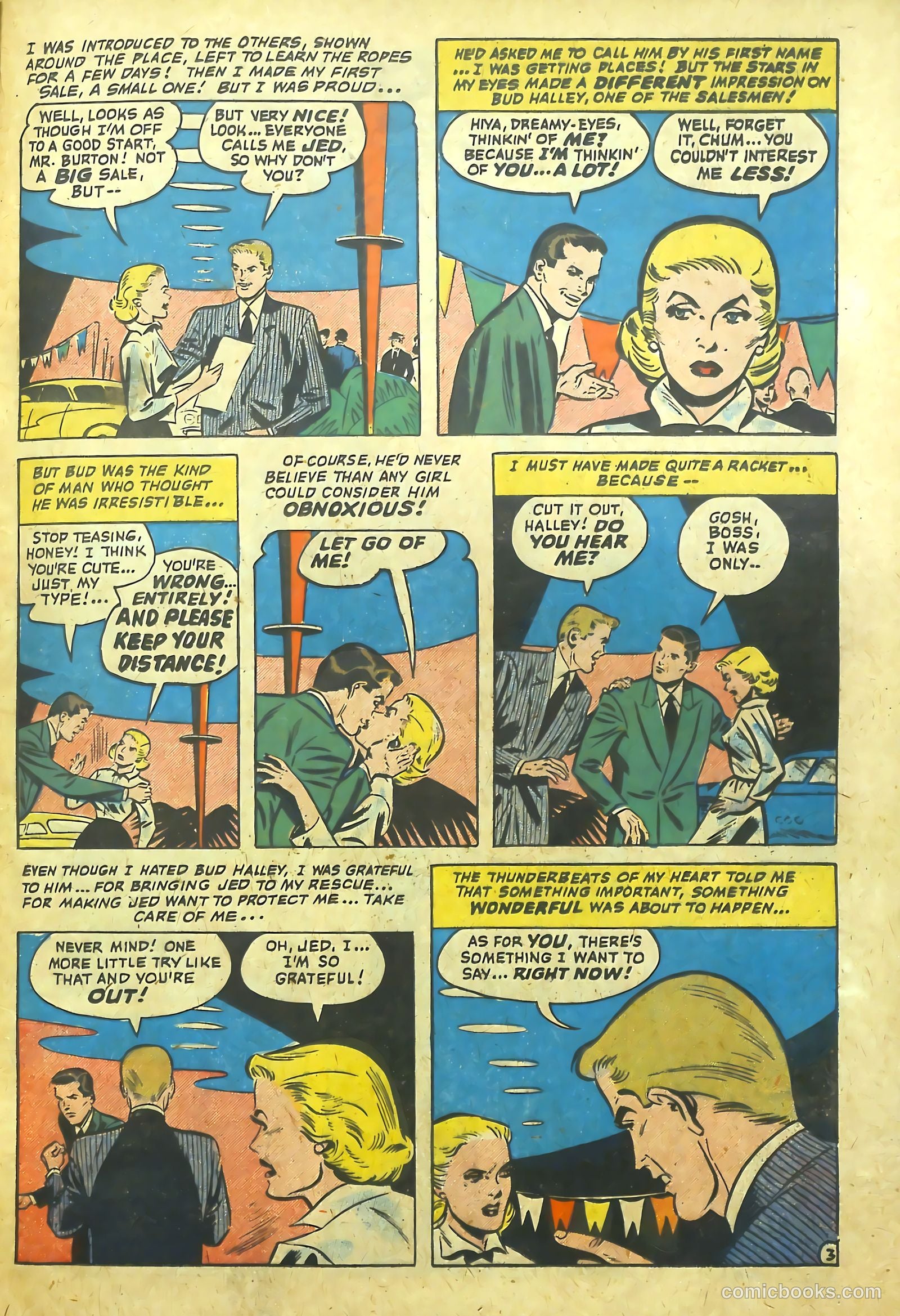 Romantic Adventure Library #78 (1963) — page 21 of 36