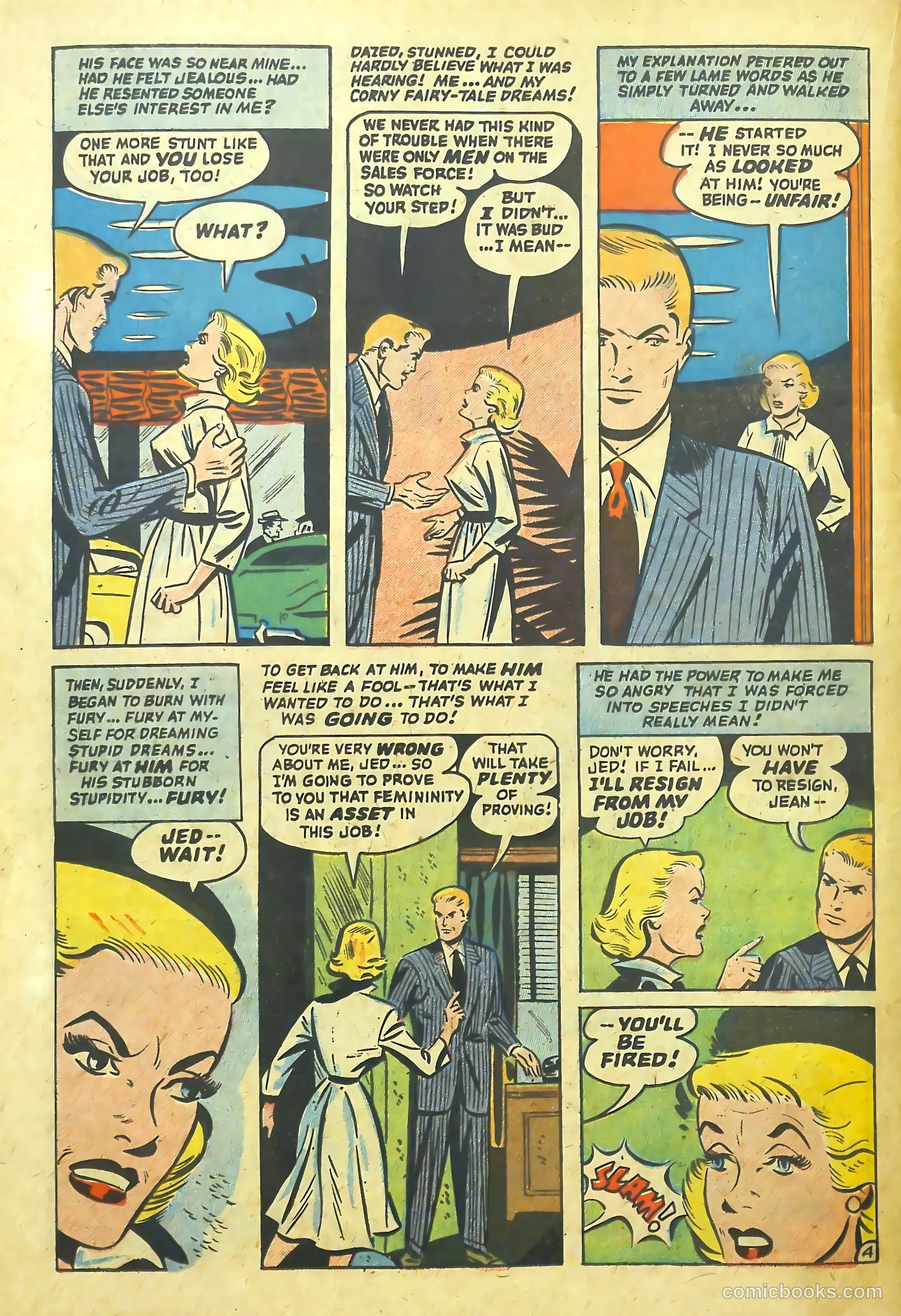 Romantic Adventure Library #78 (1963) — page 22 of 36