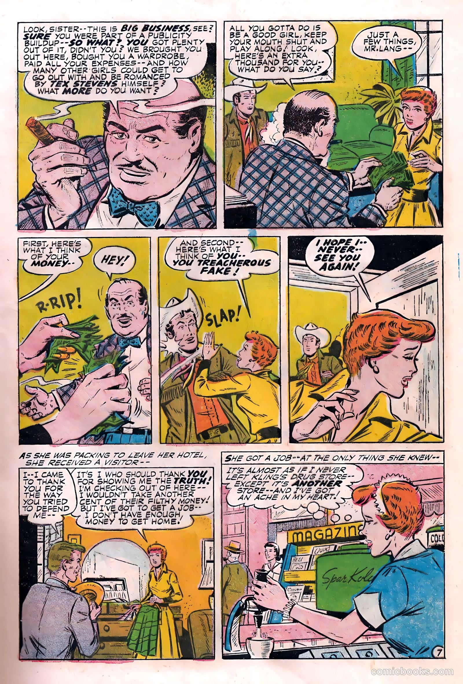 Romantic Adventure Library #79 (1963) — page 9 of 36