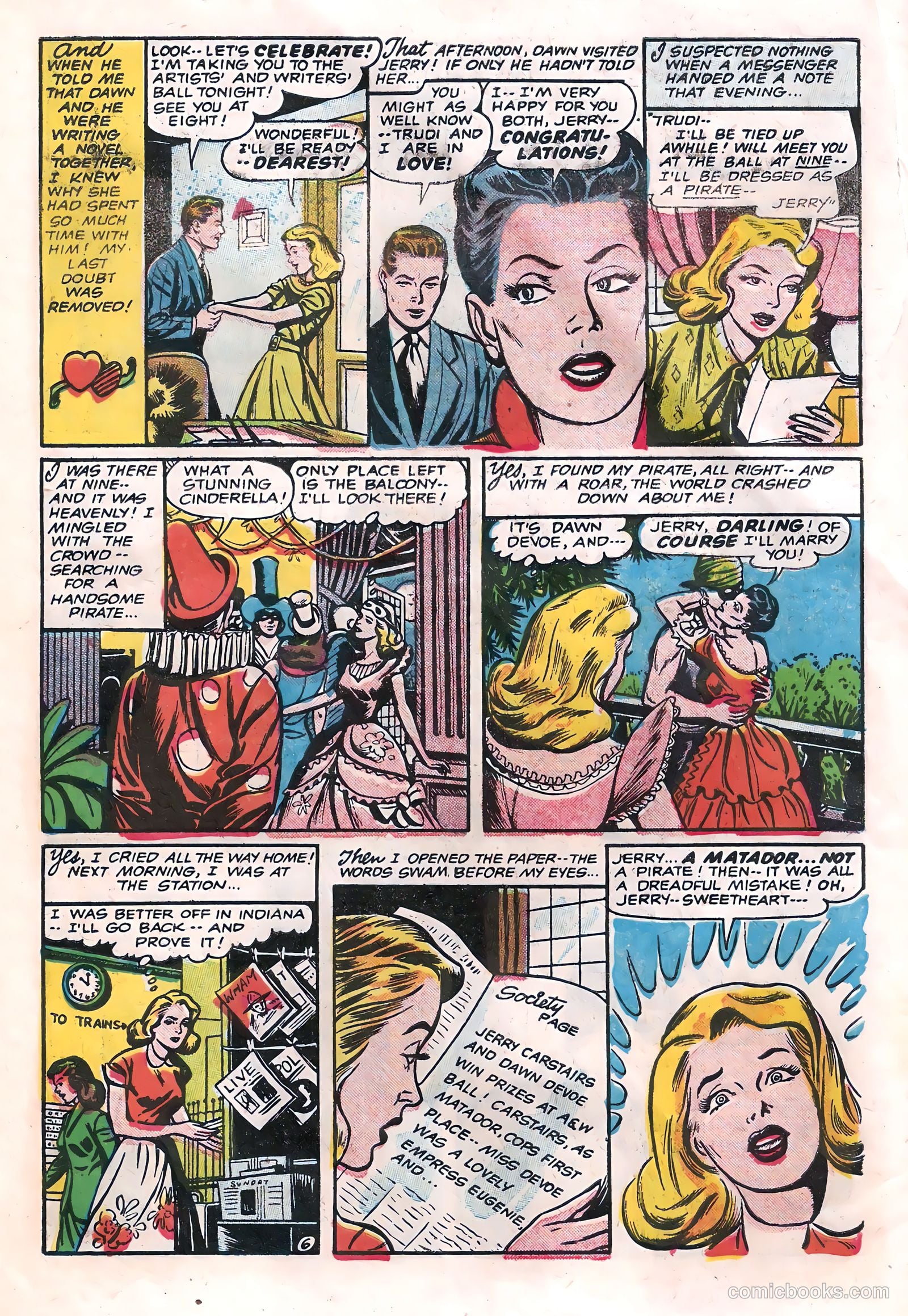 Romantic Adventure Library #79 (1963) — page 32 of 36