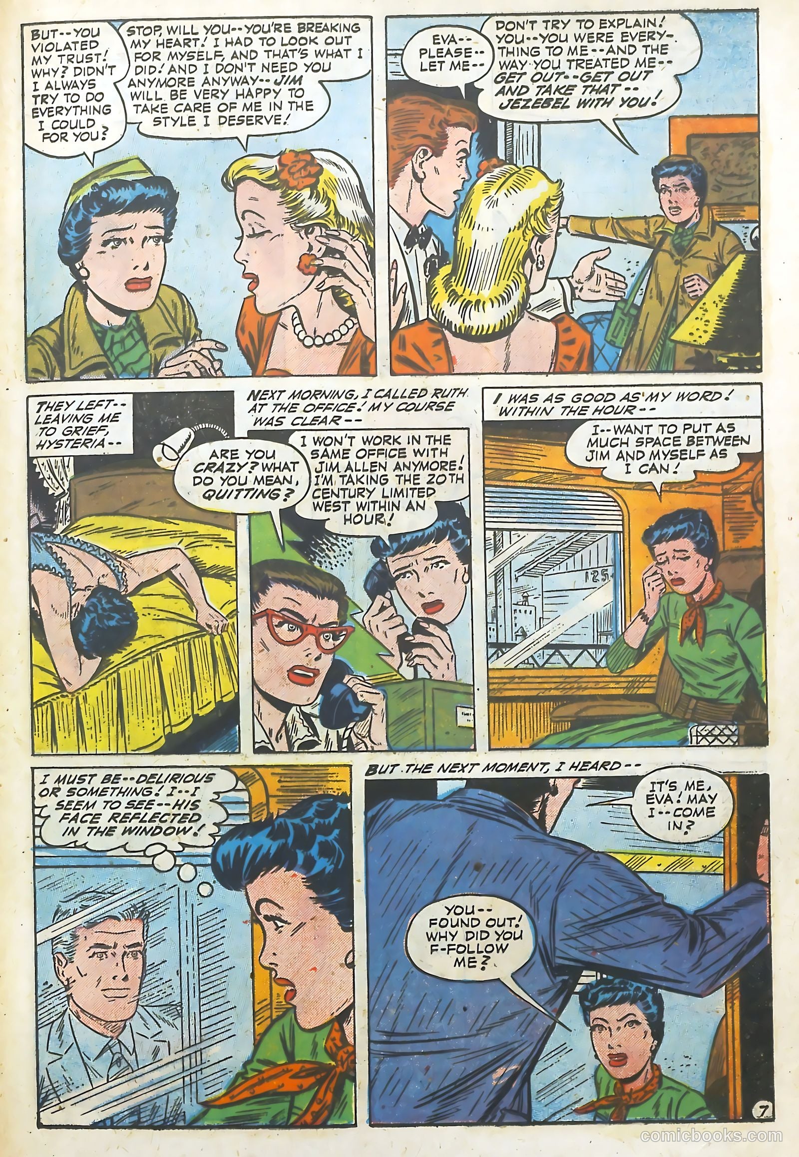Romantic Adventure Library #80 (1963) — page 21 of 36