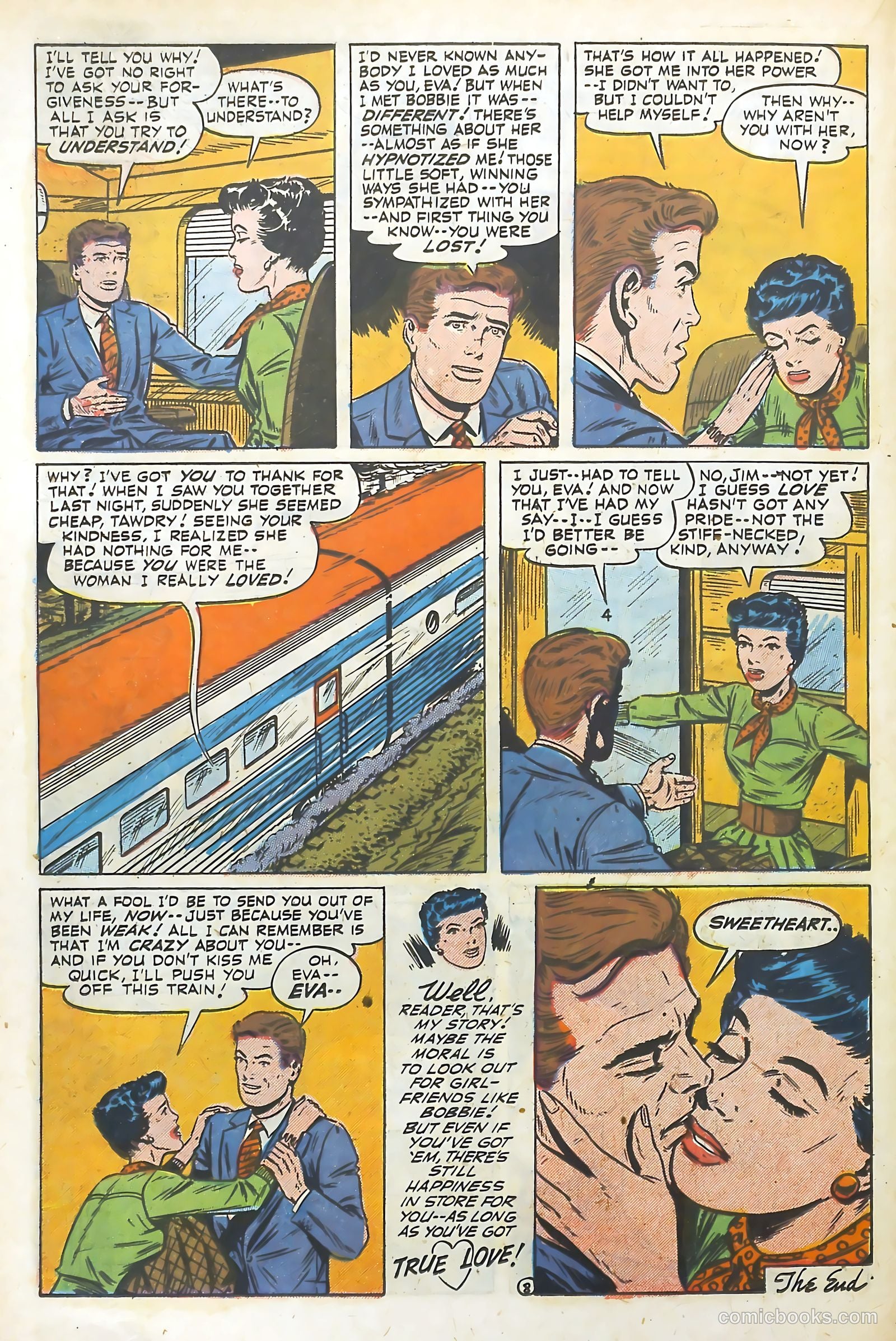 Romantic Adventure Library #80 (1963) — page 22 of 36