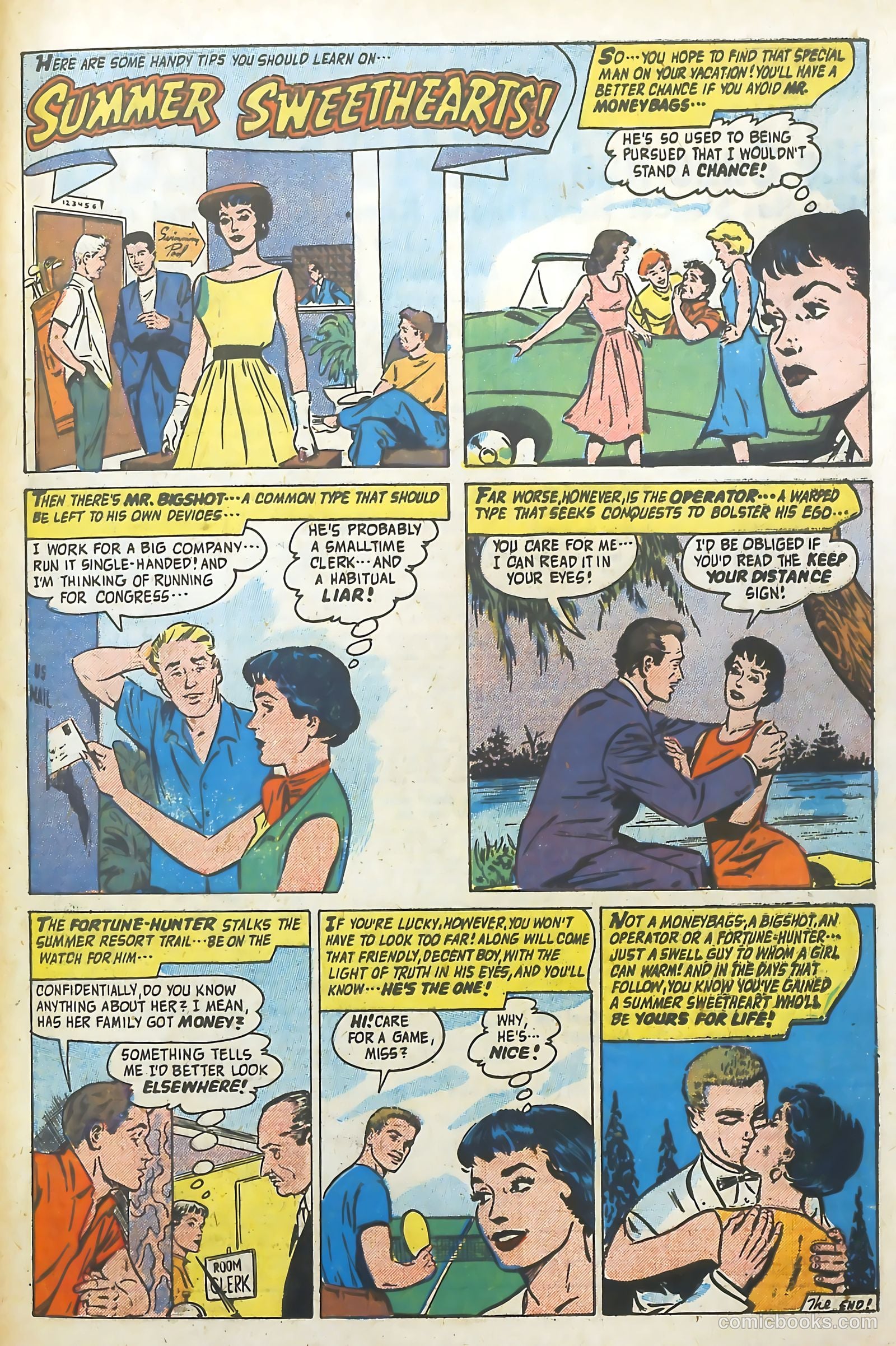 Romantic Adventure Library #80 (1963) — page 33 of 36