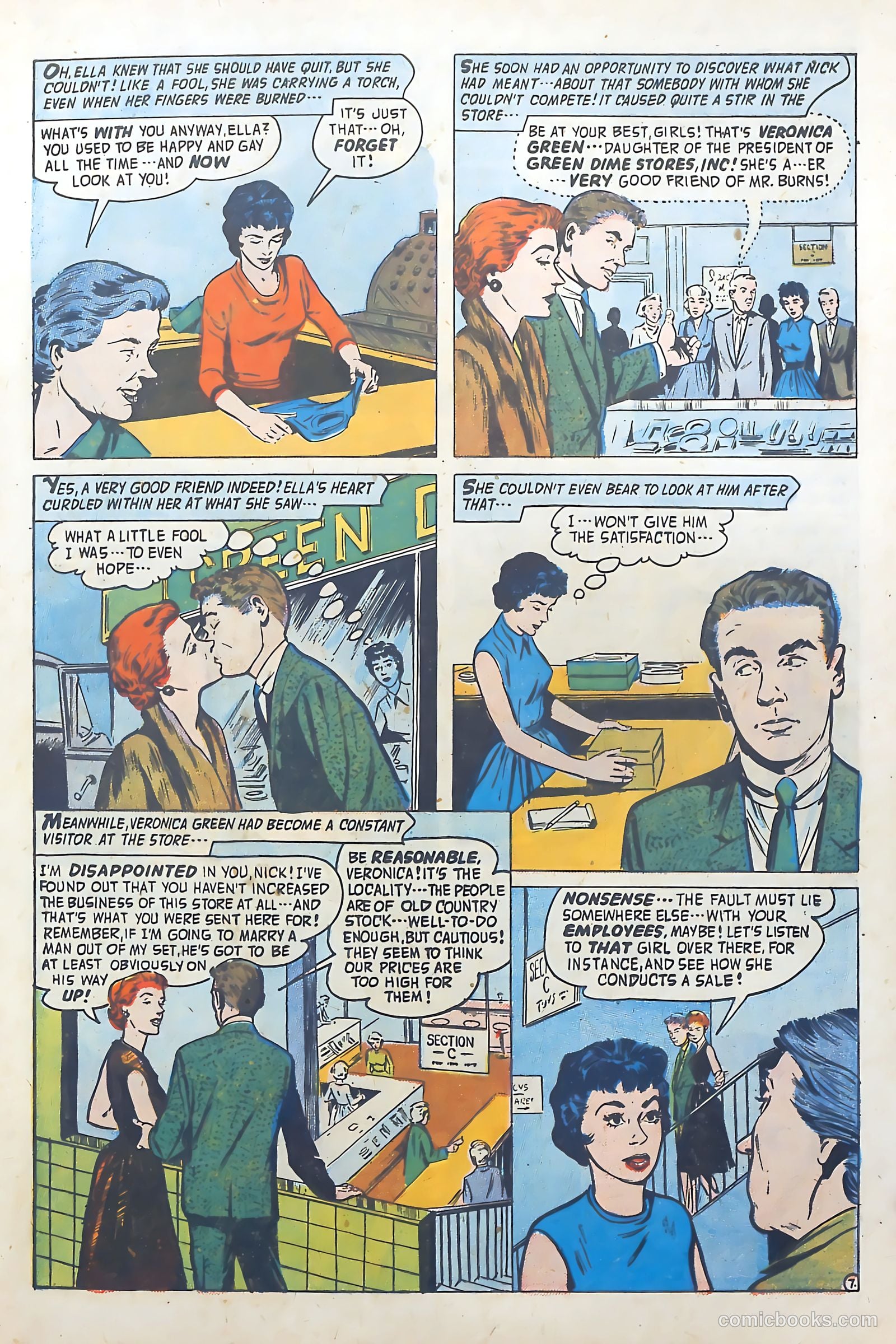 Romantic Adventure Library #81 (1963) — page 9 of 36