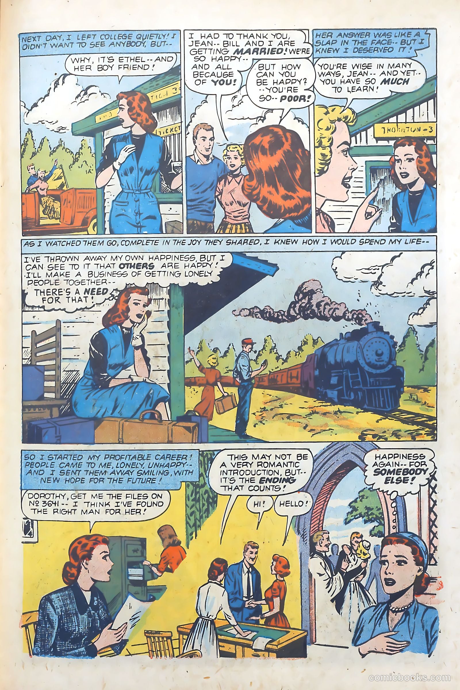 Romantic Adventure Library #81 (1963) — page 27 of 36